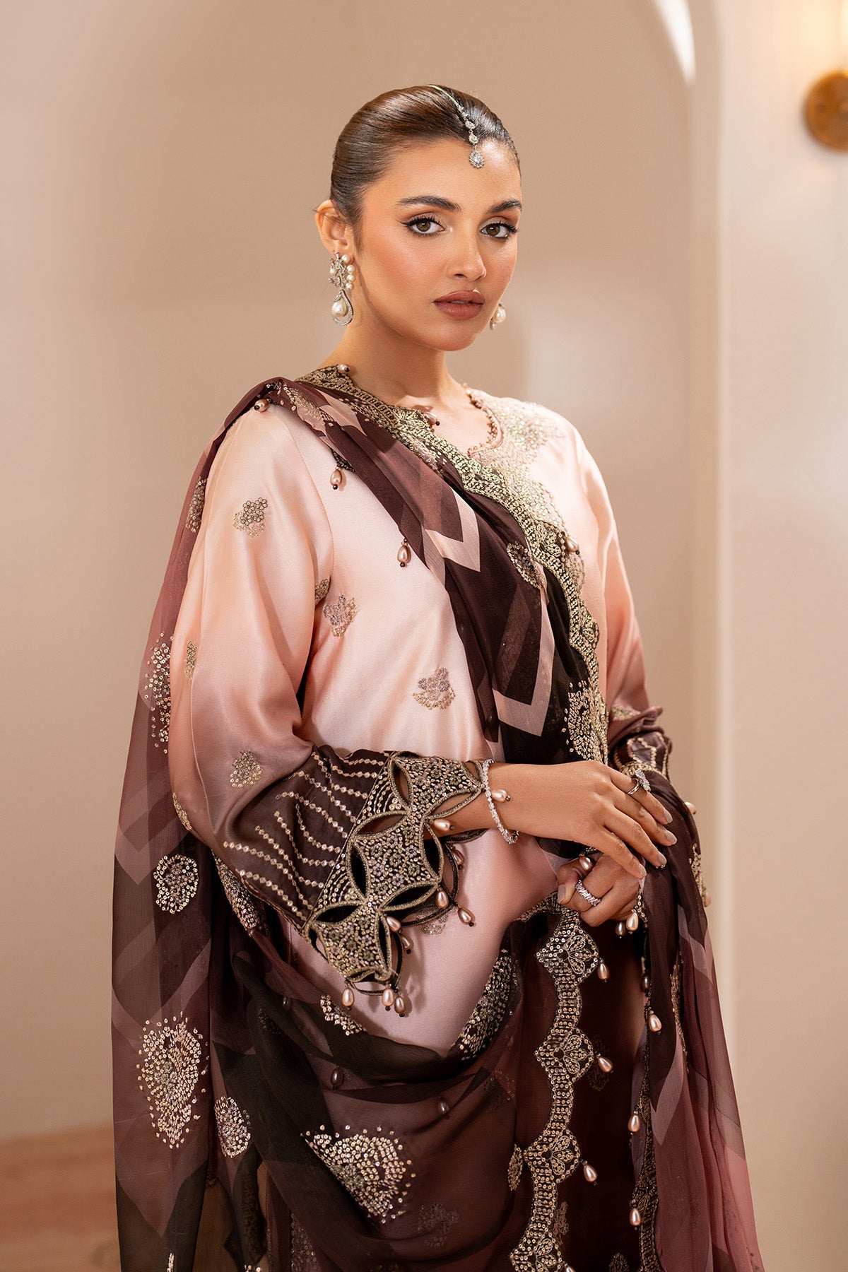 Alizeh | Formals 26 | Rozella - Formal Dress - available at Maria Faisal in UK and USA.