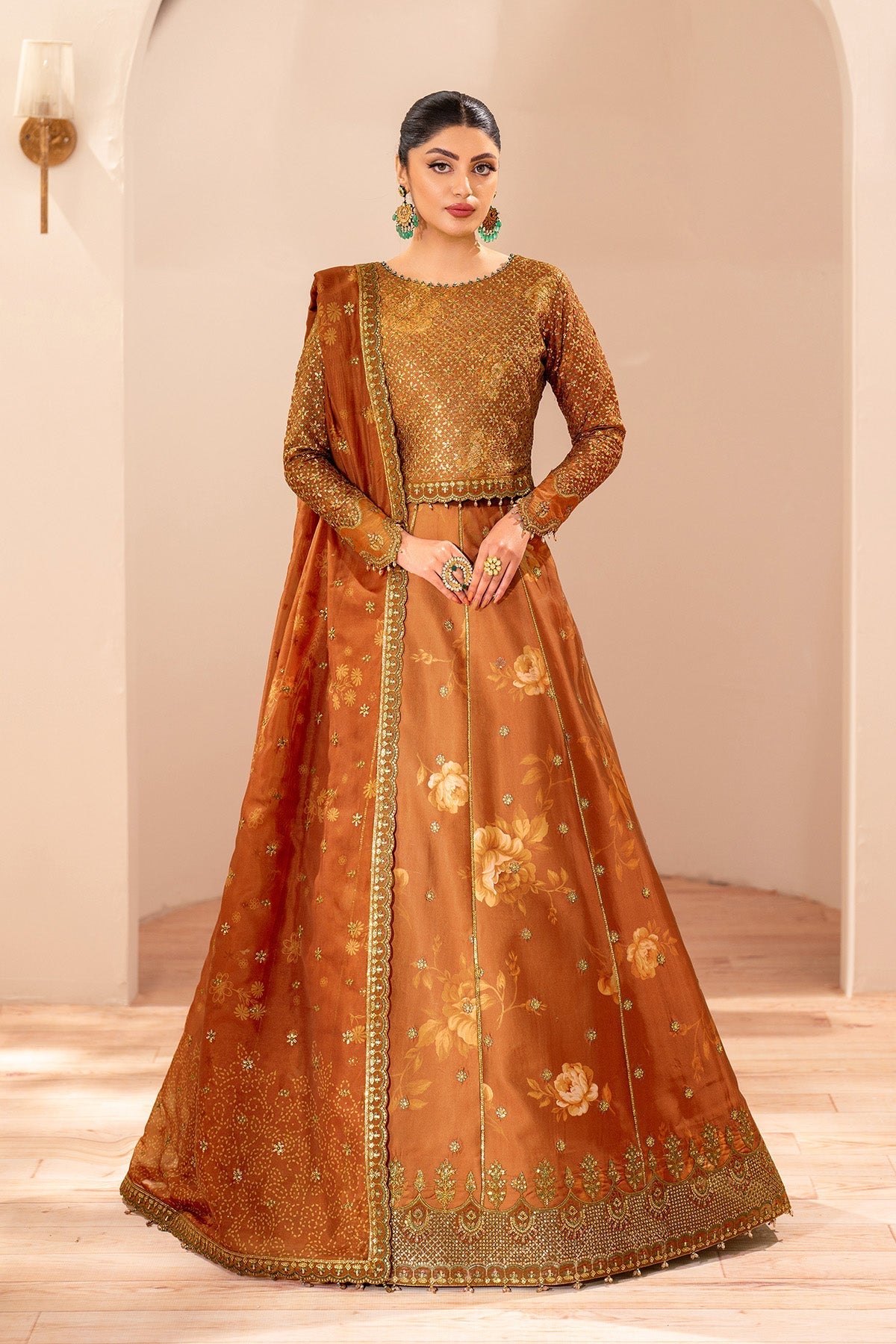 Alizeh | Formals 26 | Vivara - Formal Dress - available at Maria Faisal in UK and USA.