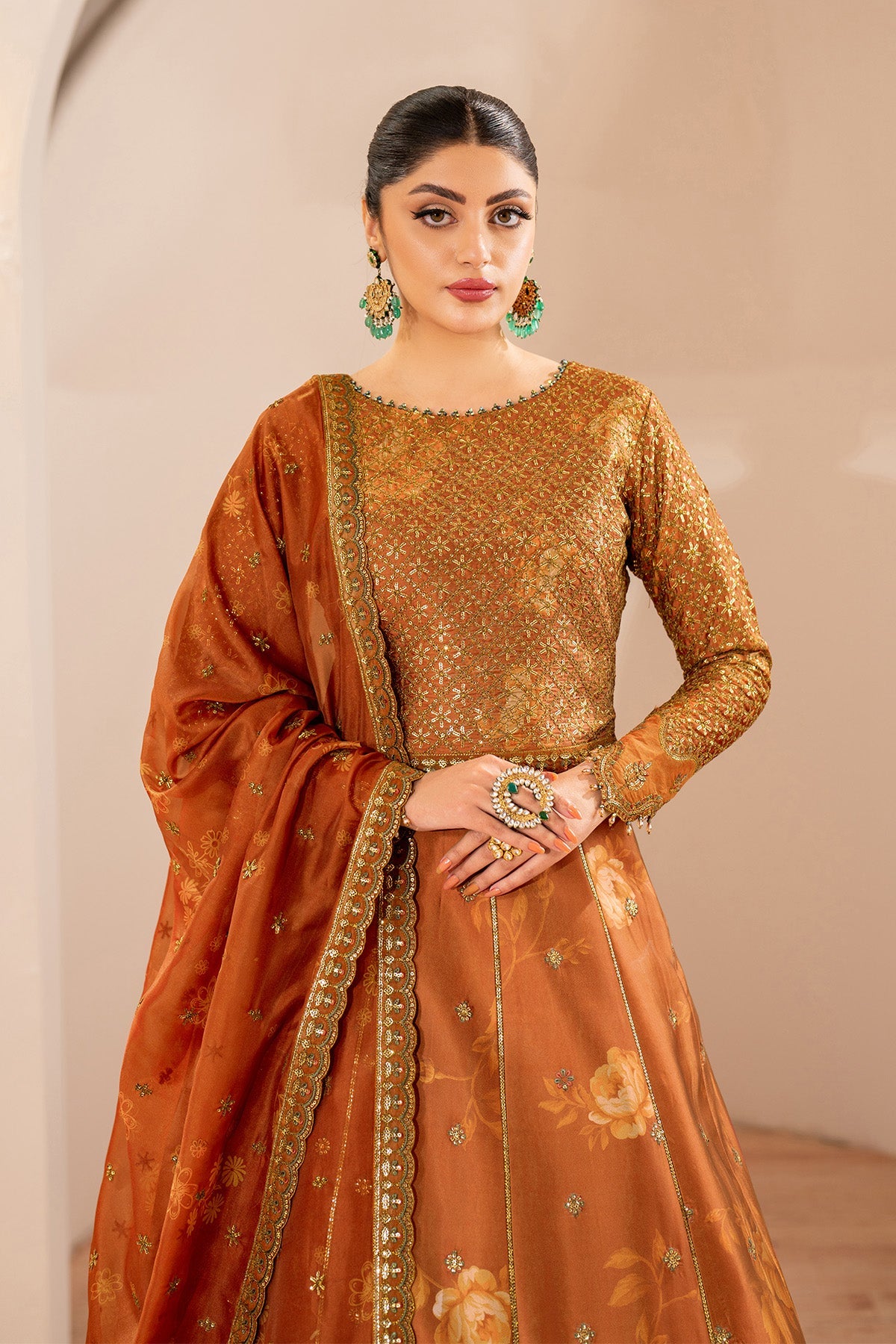 Alizeh | Formals 26 | Vivara - Formal Dress - available at Maria Faisal in UK and USA.