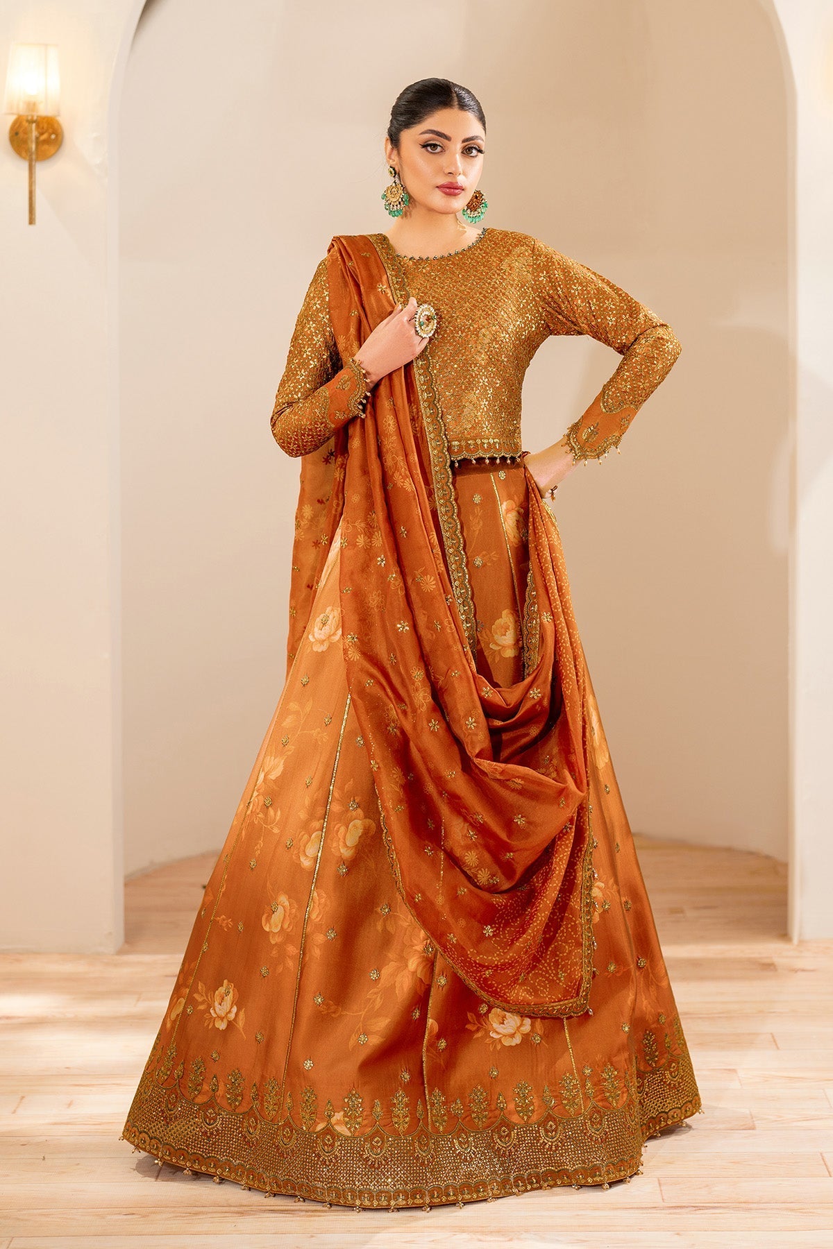 Alizeh | Formals 26 | Vivara - Formal Dress - available at Maria Faisal in UK and USA.