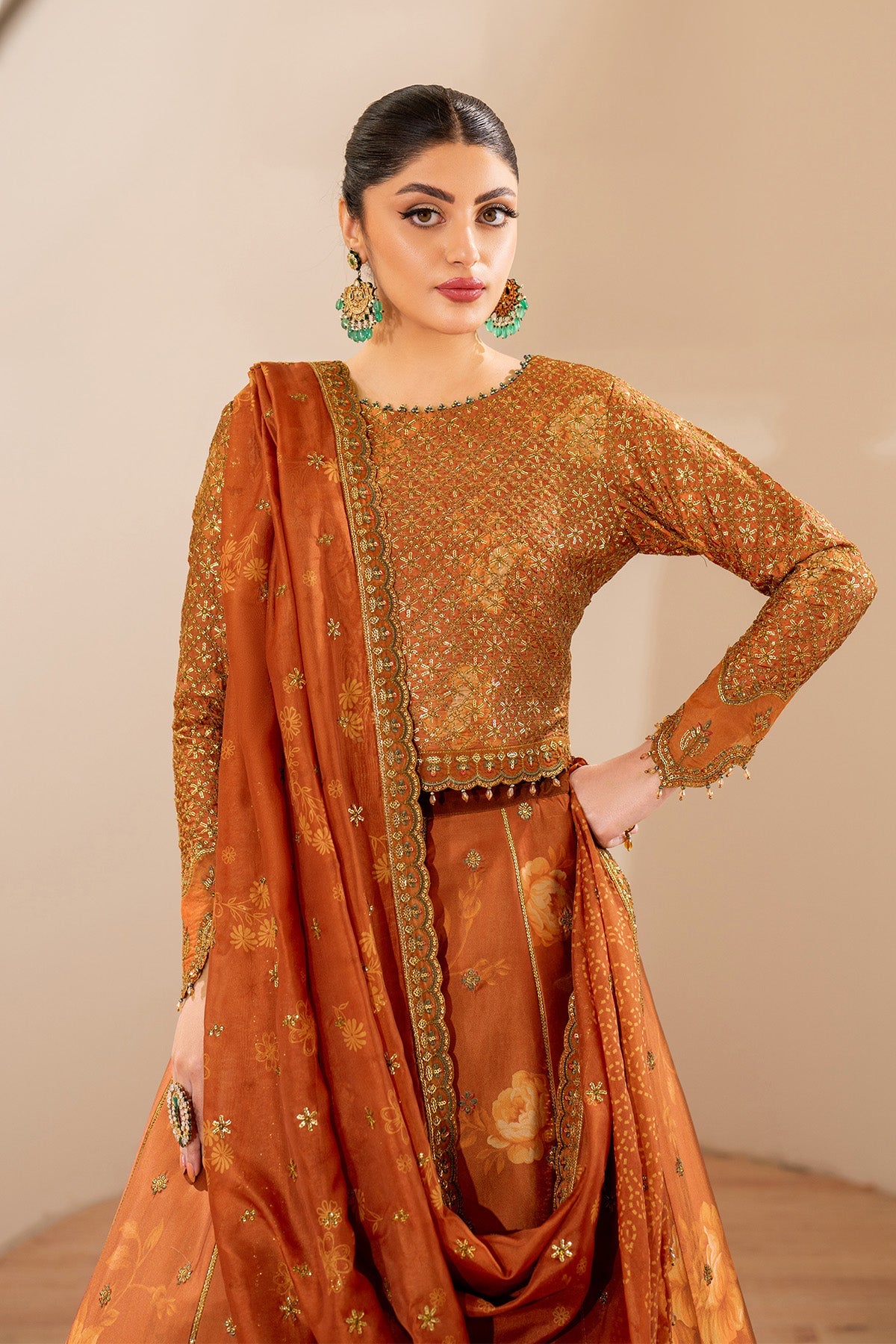Alizeh | Formals 26 | Vivara - Formal Dress - available at Maria Faisal in UK and USA.