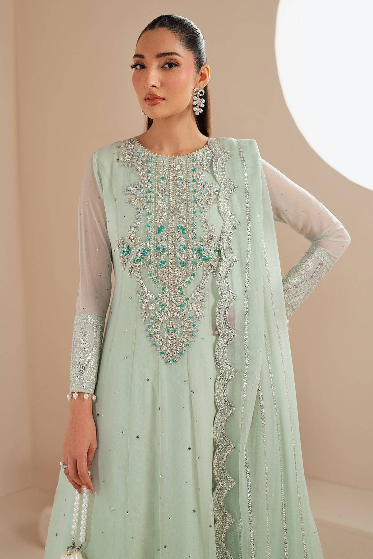Alizeh | Handcrafted Eid Edit 25 | AF-HM-4035-Rimel by Maria Faisal - Registered Vendor of : Alizeh - type : Ladies Clothes - 100% original wedding dresses