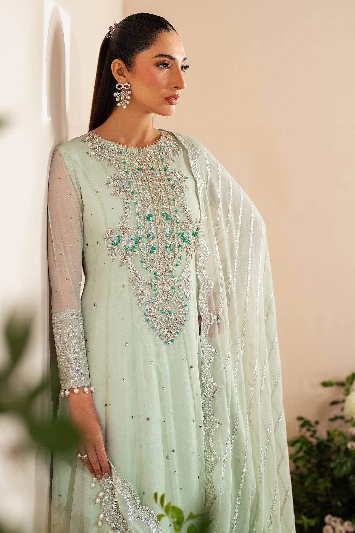 Alizeh | Handcrafted Eid Edit 25 | AF-HM-4035-Rimel by Maria Faisal - Registered Vendor of : Alizeh - type : Ladies Clothes - 100% original wedding dresses