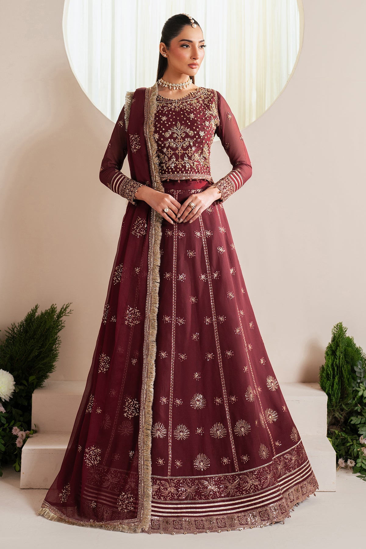 Alizeh | Handcrafted Eid Edit 25 | AF-HM-4029-Empress by Maria Faisal - Registered Vendor of : Alizeh - type : Ladies Clothes - 100% original wedding dresses