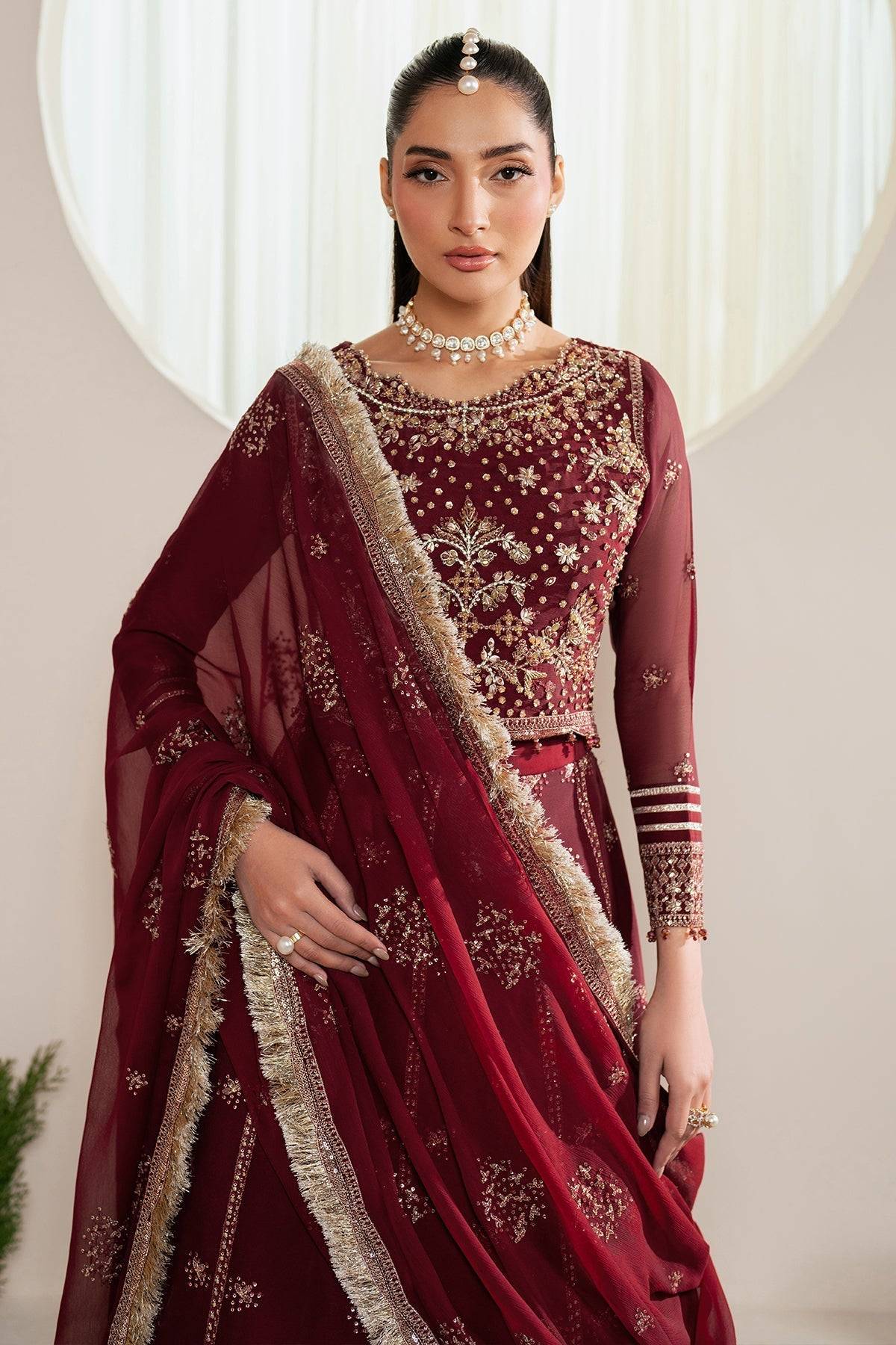 Alizeh | Handcrafted Eid Edit 25 | AF-HM-4029-Empress by Maria Faisal - Registered Vendor of : Alizeh - type : Ladies Clothes - 100% original wedding dresses