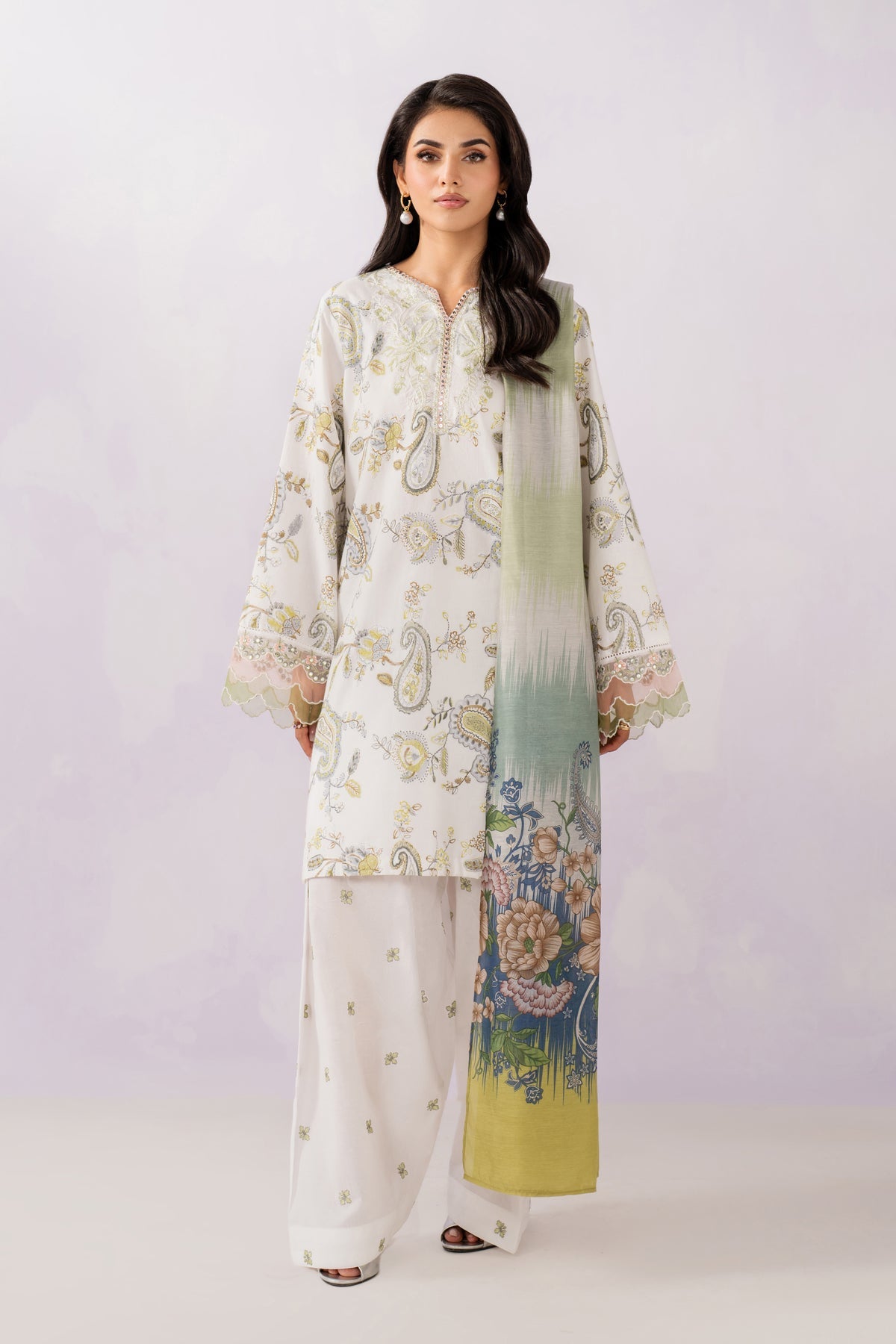Xenia Formals | Lessence Summer 26 | IZZY - Formal Dress - available at Maria Faisal in UK and USA.