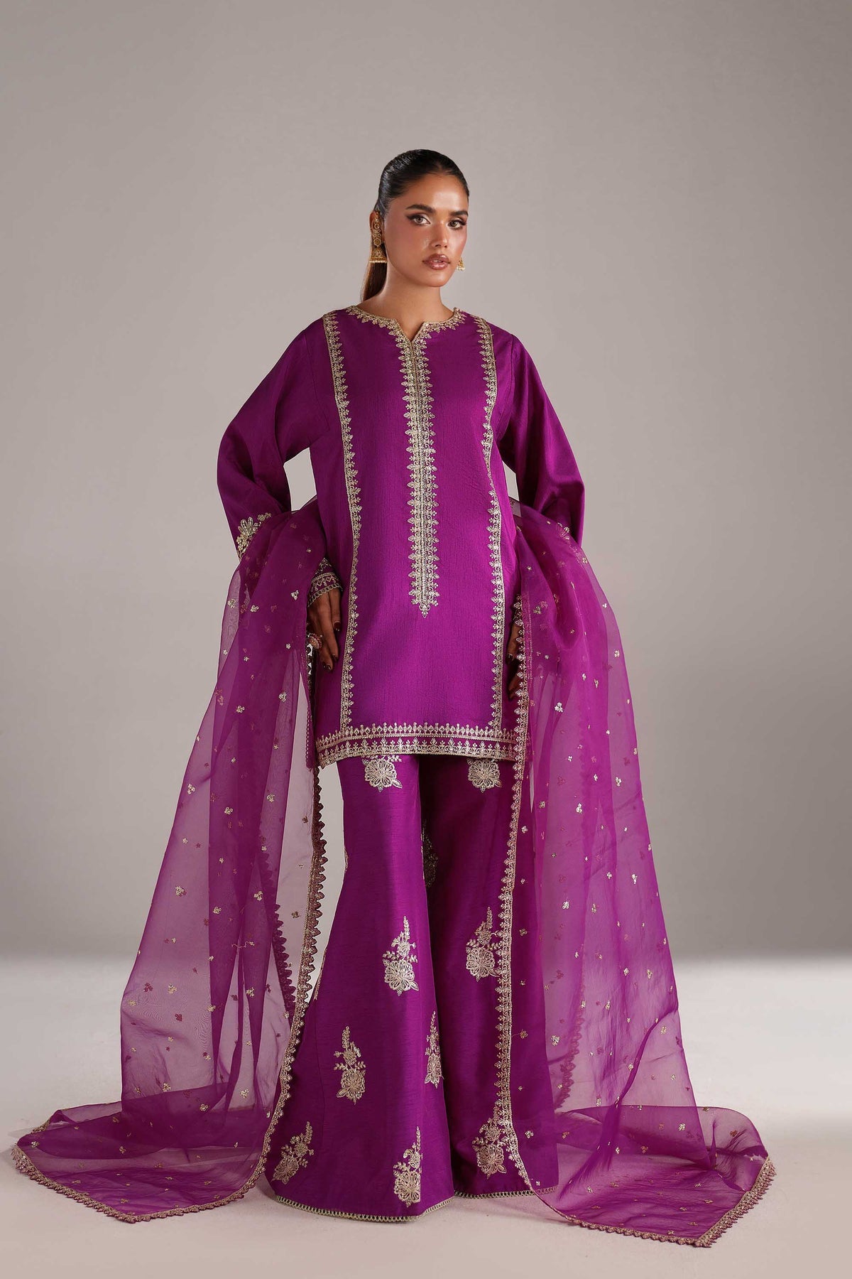 Akbar Aslam | Formal Pret | Shaffa - Formal Dress - available at Maria Faisal in UK and USA.