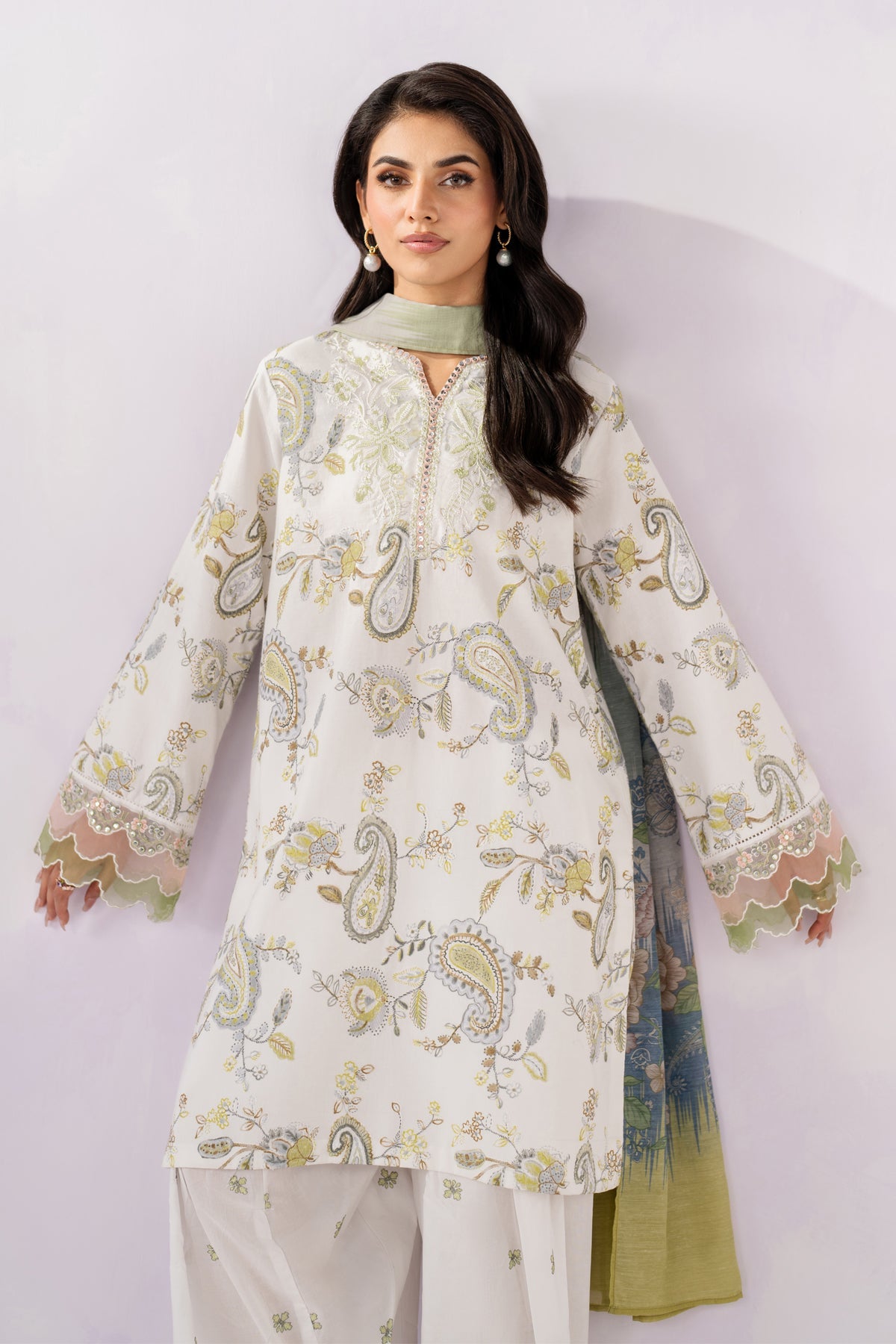 Xenia Formals | Lessence Summer 26 | IZZY - Formal Dress - available at Maria Faisal in UK and USA.