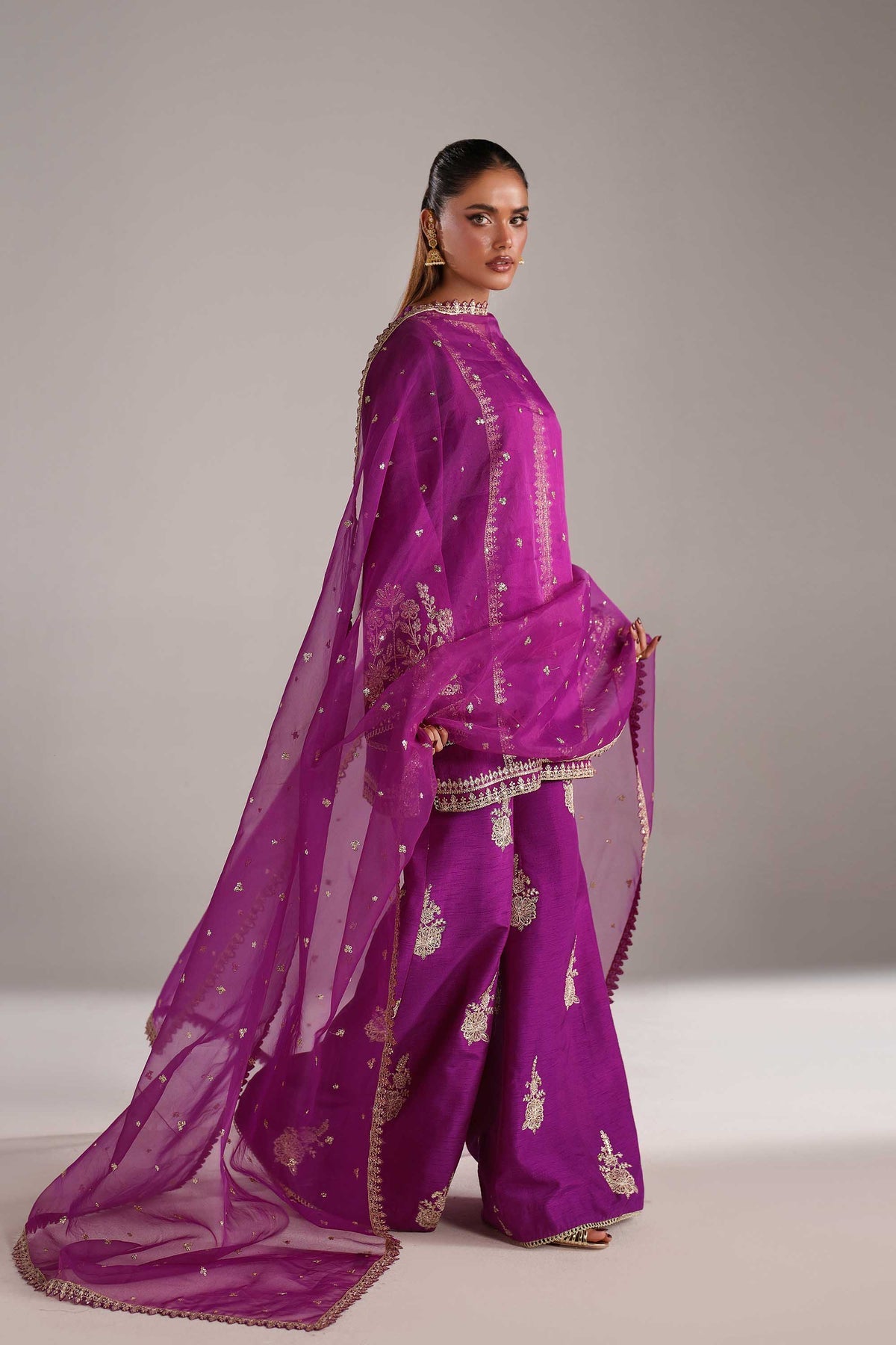 Akbar Aslam | Formal Pret | Shaffa - Formal Dress - available at Maria Faisal in UK and USA.