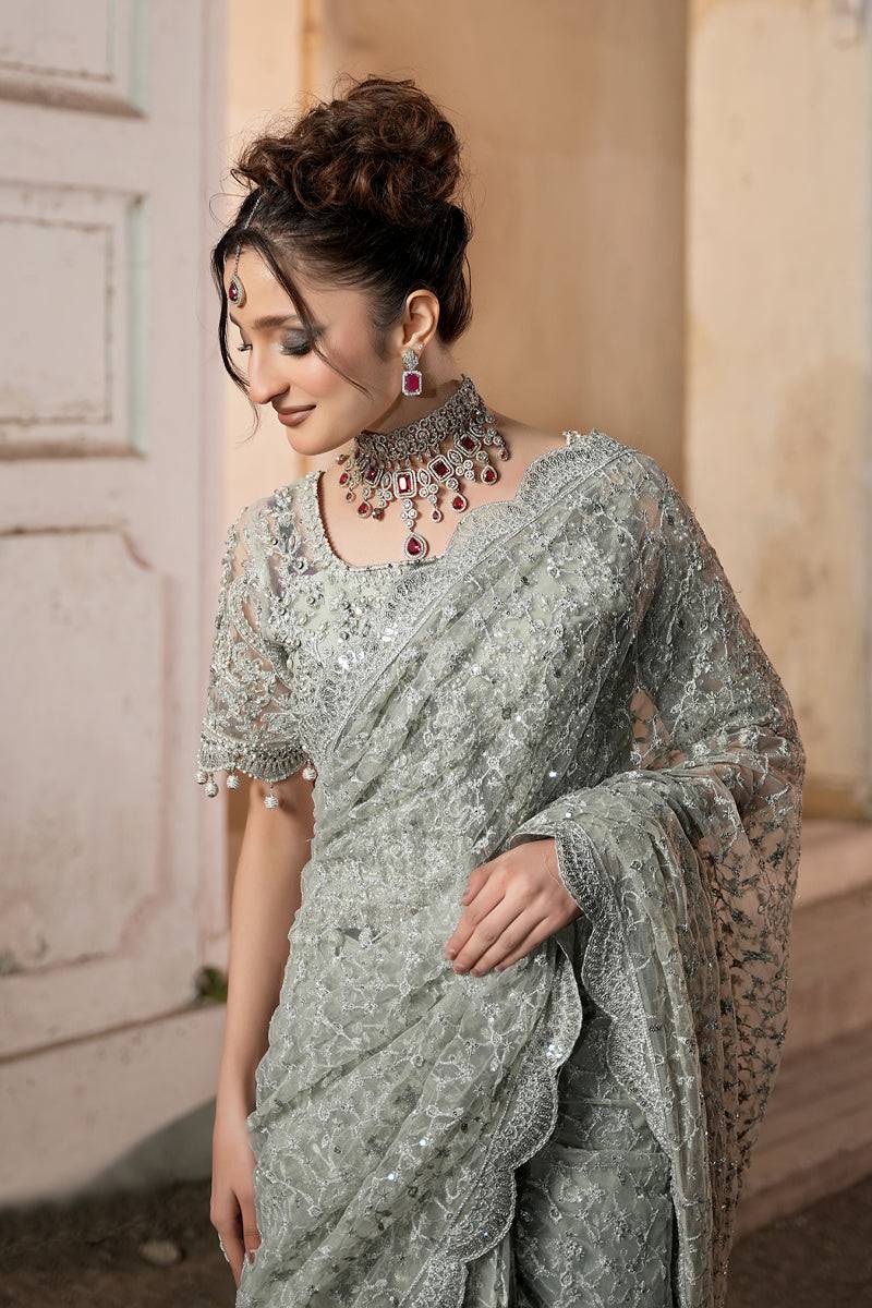 Maryams | Zeenat Luxury Formals | Graceful Embellishments - Z-04 by Maria Faisal - Registered Vendor of : Maryams - type : Ladies Clothes - 100% original wedding dresses