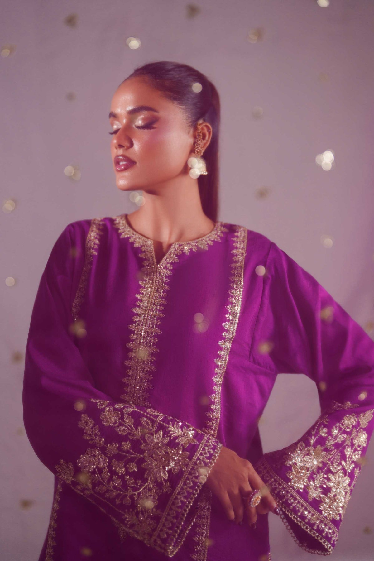 Akbar Aslam | Formal Pret | Shaffa - Formal Dress - available at Maria Faisal in UK and USA.