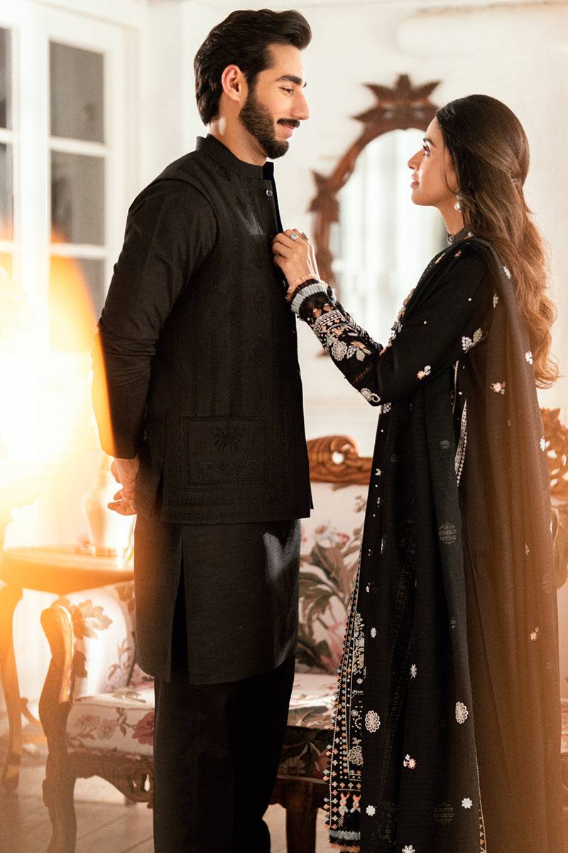 Qalamkar | Luxury Lawn Eid Edit | SB-03 Misha by Maria Faisal - Registered Vendor of : Qalamkar - type : Ladies Clothes - 100% original wedding dresses