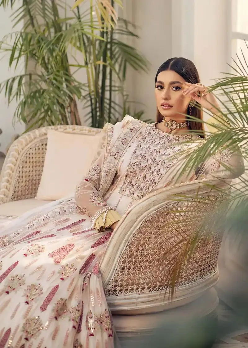 Akbar Aslam | Libas-e-Khas | Morganite by Maria Faisal - Registered Vendor of : Akbar Aslam - type : Pakistani Dress - 100% original wedding dresses