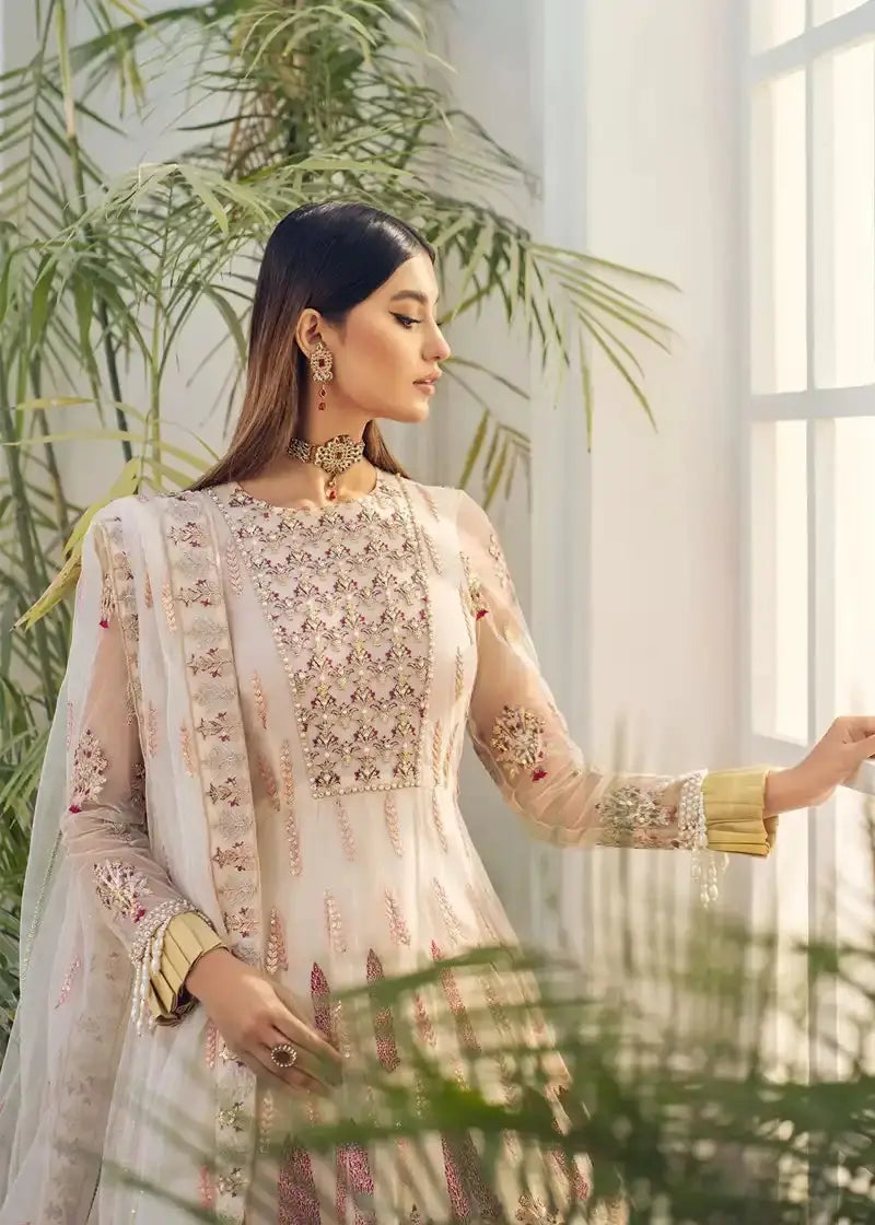 Akbar Aslam | Libas-e-Khas | Morganite by Maria Faisal - Registered Vendor of : Akbar Aslam - type : Pakistani Dress - 100% original wedding dresses