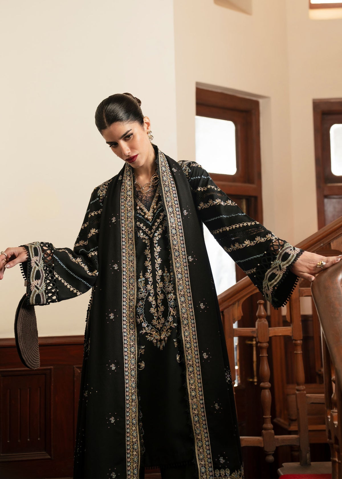 Malala – authentic Pakistani dress from the Gulana Winter 25 collection for women in the UK