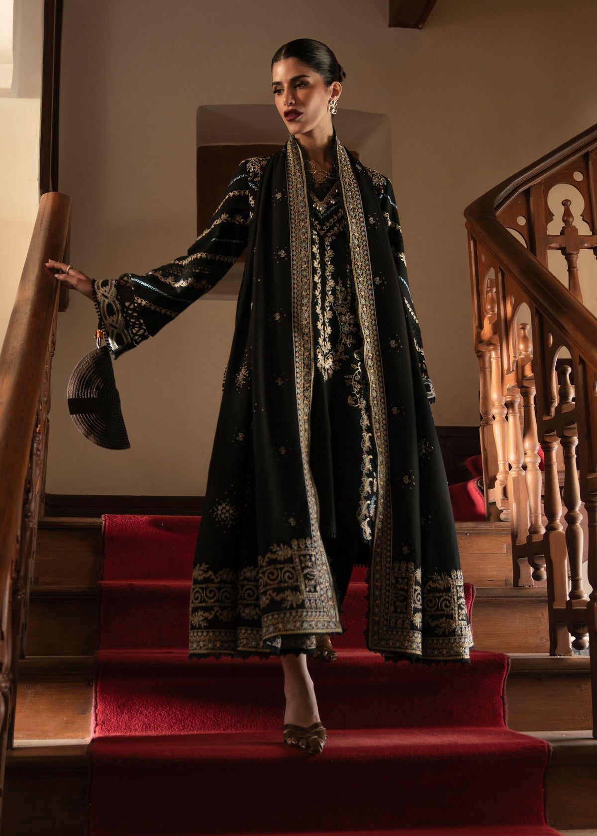 Malala – authentic Pakistani dress from the Gulana Winter 25 collection for women in the UK