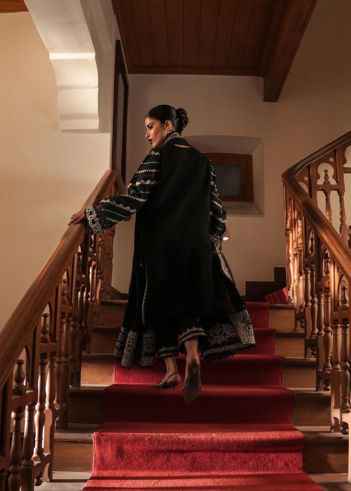 Malala – authentic Pakistani dress from the Gulana Winter 25 collection for women in the UK