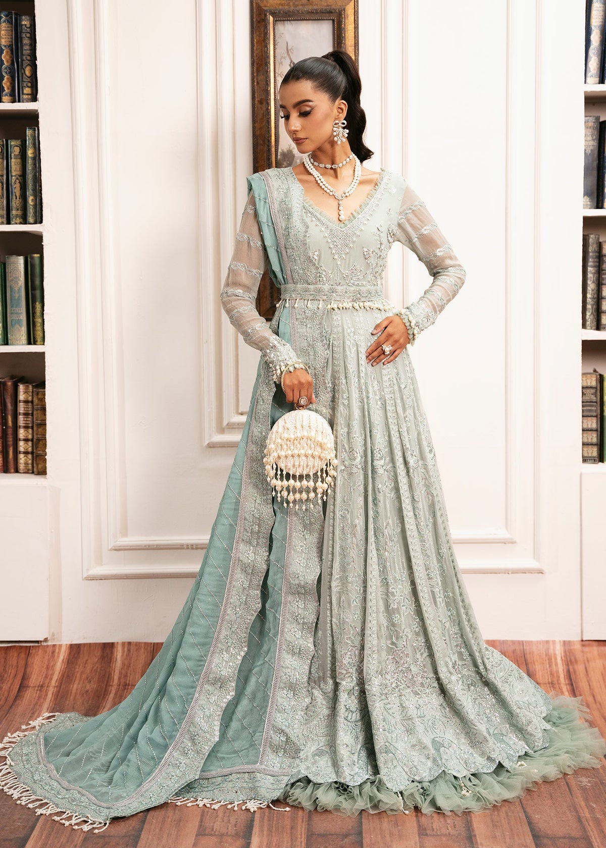 Inayat | Festive Formals | EQUISITE-ROSE - Ladies Clothes - Maria Faisal