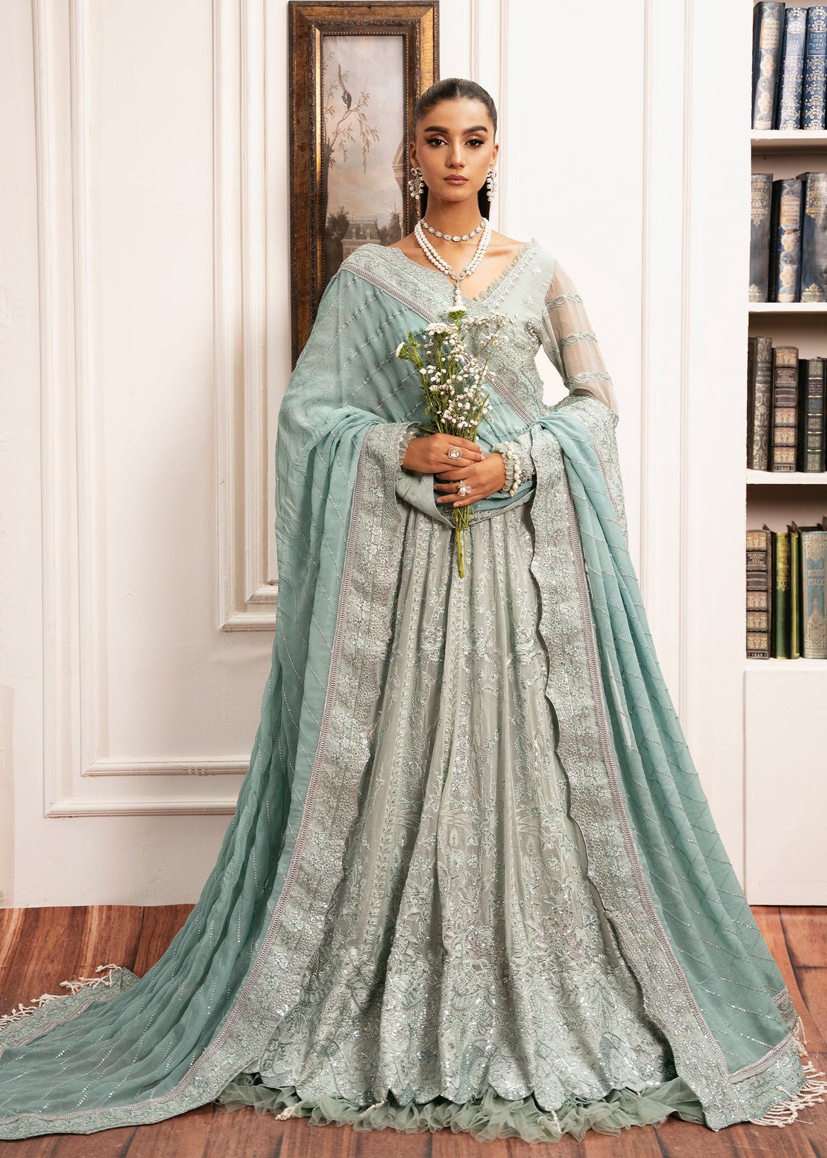 Inayat | Festive Formals | EQUISITE-ROSE - Ladies Clothes - Maria Faisal