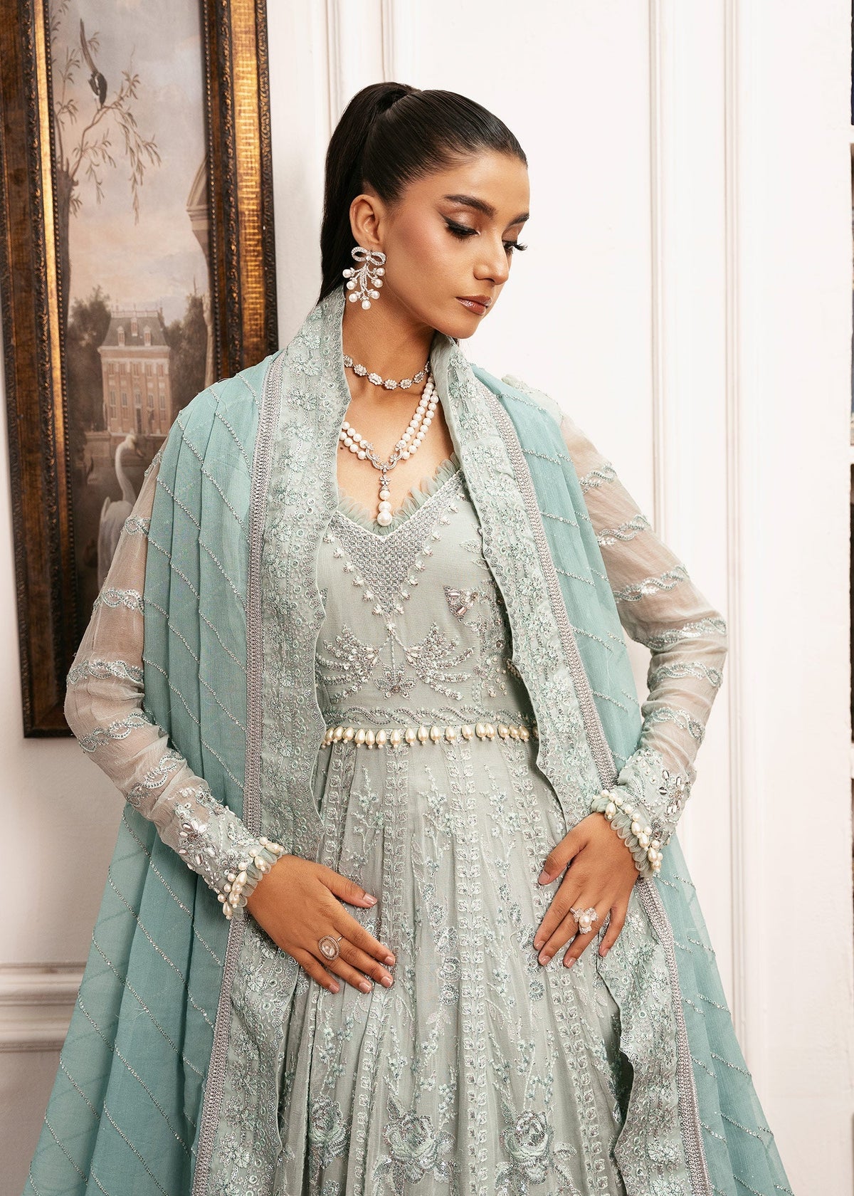 Inayat | Festive Formals | EQUISITE-ROSE - Ladies Clothes - Maria Faisal