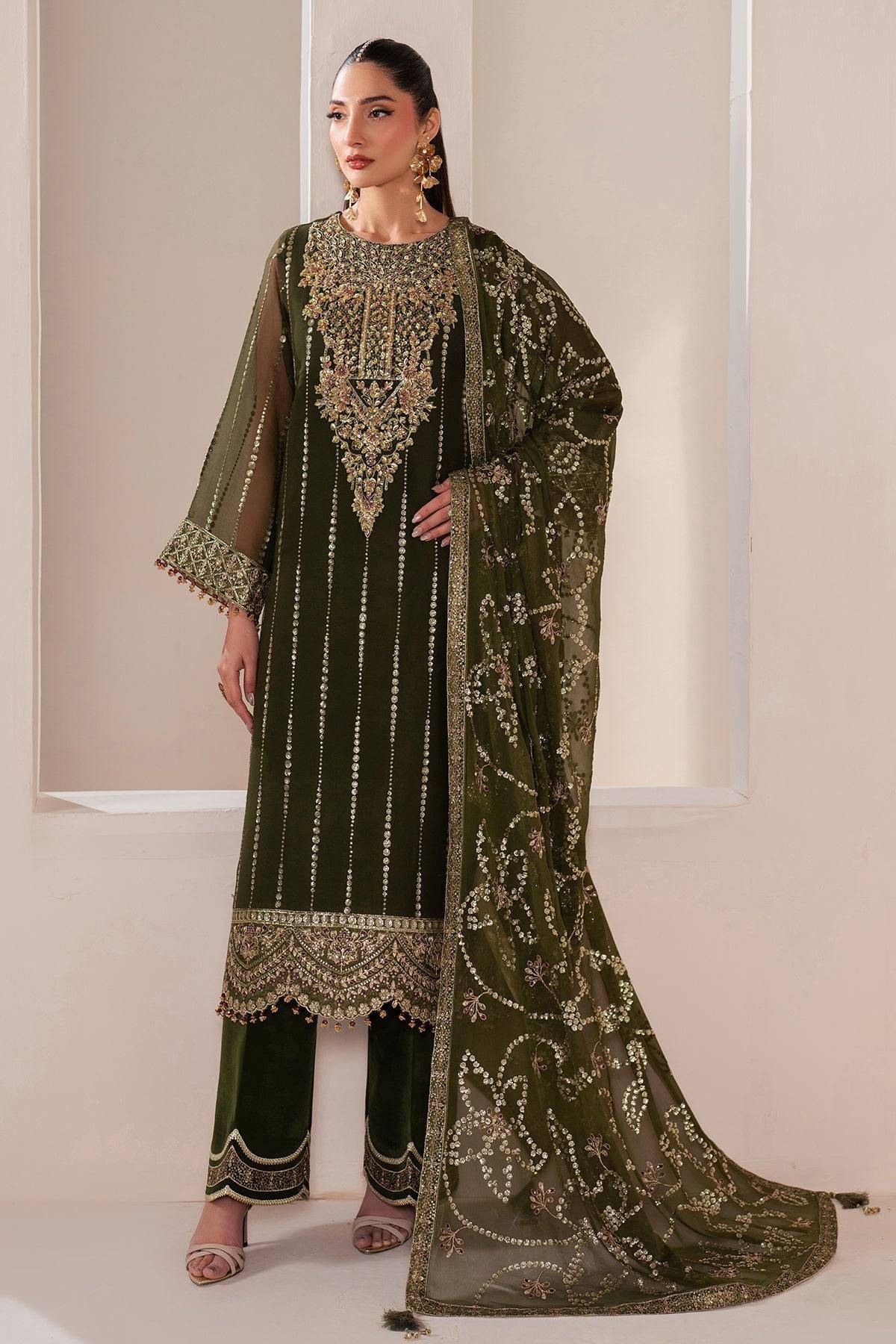 Alizeh | Handcrafted Eid Edit 25 | AF-HM-4033-Olivia by Maria Faisal - Registered Vendor of : Alizeh - type : Ladies Clothes - 100% original wedding dresses