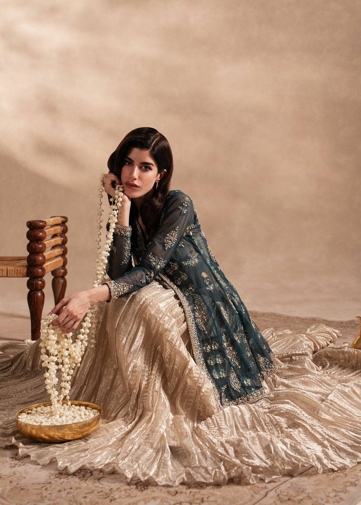 Sadaf Fawad Khan | Nafees Formals 25 | Nageenah by Maria Faisal - Registered Vendor of : Sadaf Fawad Khan - type : Ladies Clothes - 100% original wedding dresses