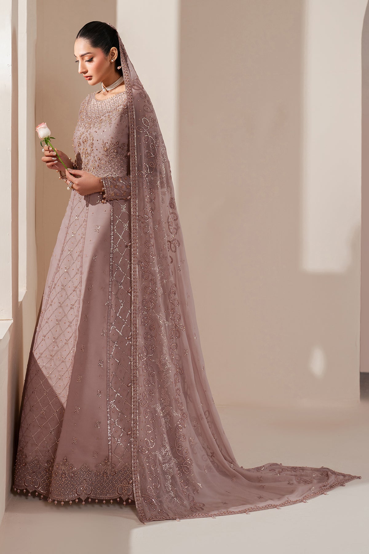 Alizeh | Handcrafted Eid Edit 25 | AF-HM-4031-Saffron by Maria Faisal - Registered Vendor of : Alizeh - type : Ladies Clothes - 100% original wedding dresses