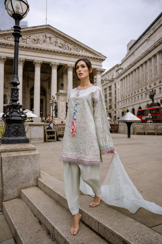 Sobia Nazir | Nimr 26 | Zareen - Luxury Dress - available at Maria Faisal in UK and USA.