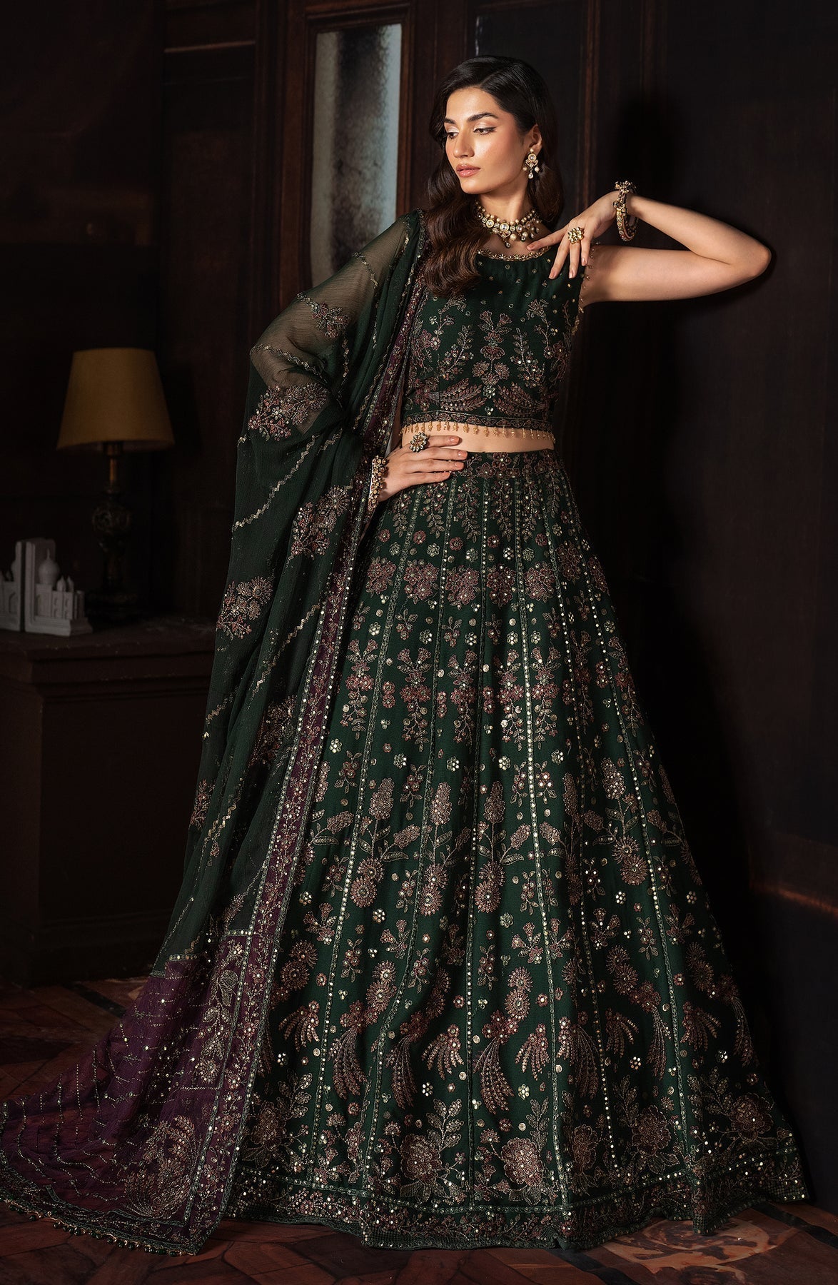 Zarif | Rouge Formals | ZRW 01 ELIZABETH - Wedding Dress - Maria Faisal