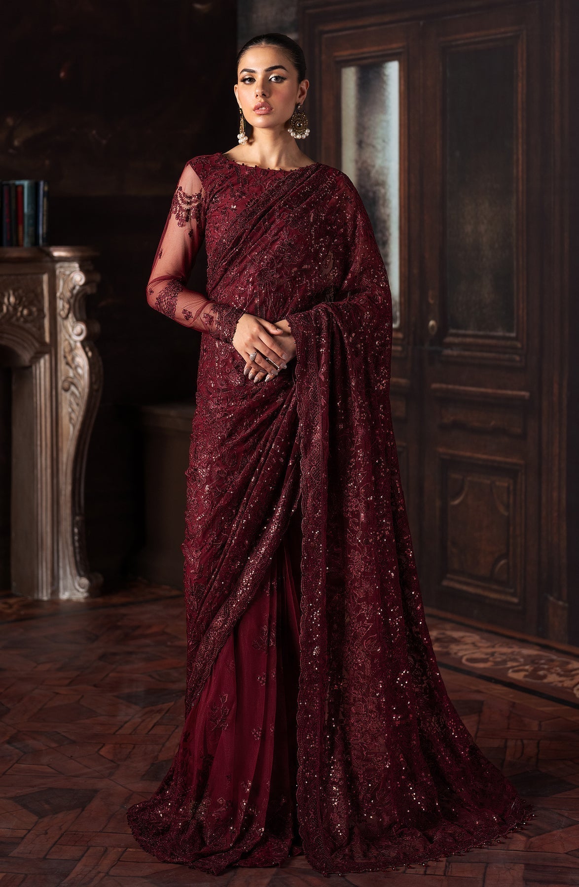 Zarif | Rouge Formals | ZRW 02 MABEL - Wedding Dress - Maria Faisal