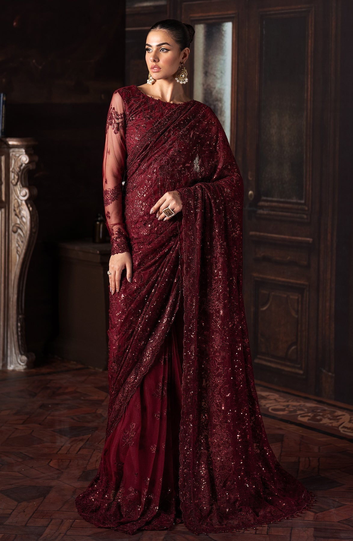 Zarif | Rouge Formals | ZRW 02 MABEL - Wedding Dress - Maria Faisal