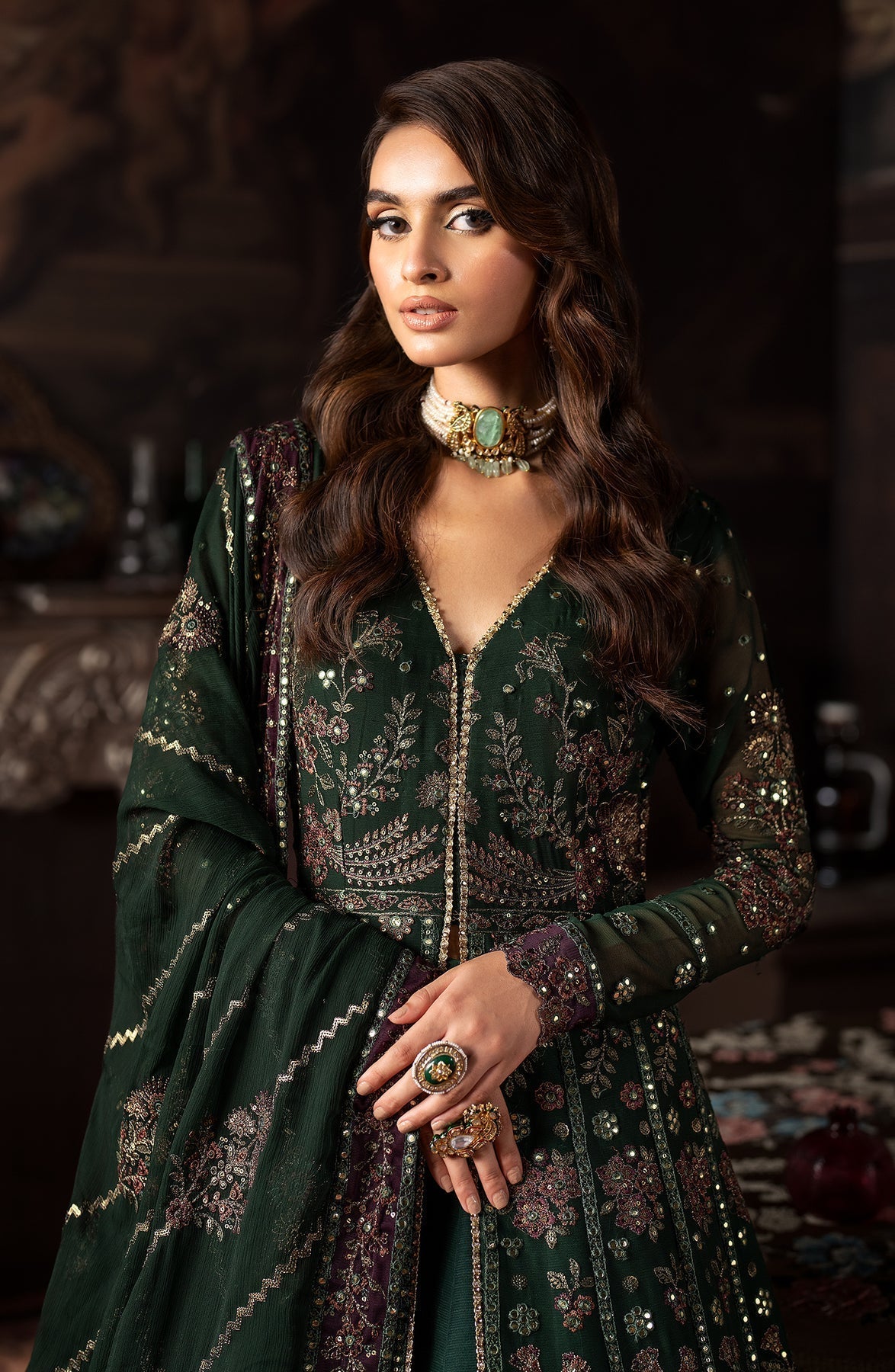Zarif | Rouge Formals | ZRW 01 ELIZABETH - Wedding Dress - Maria Faisal