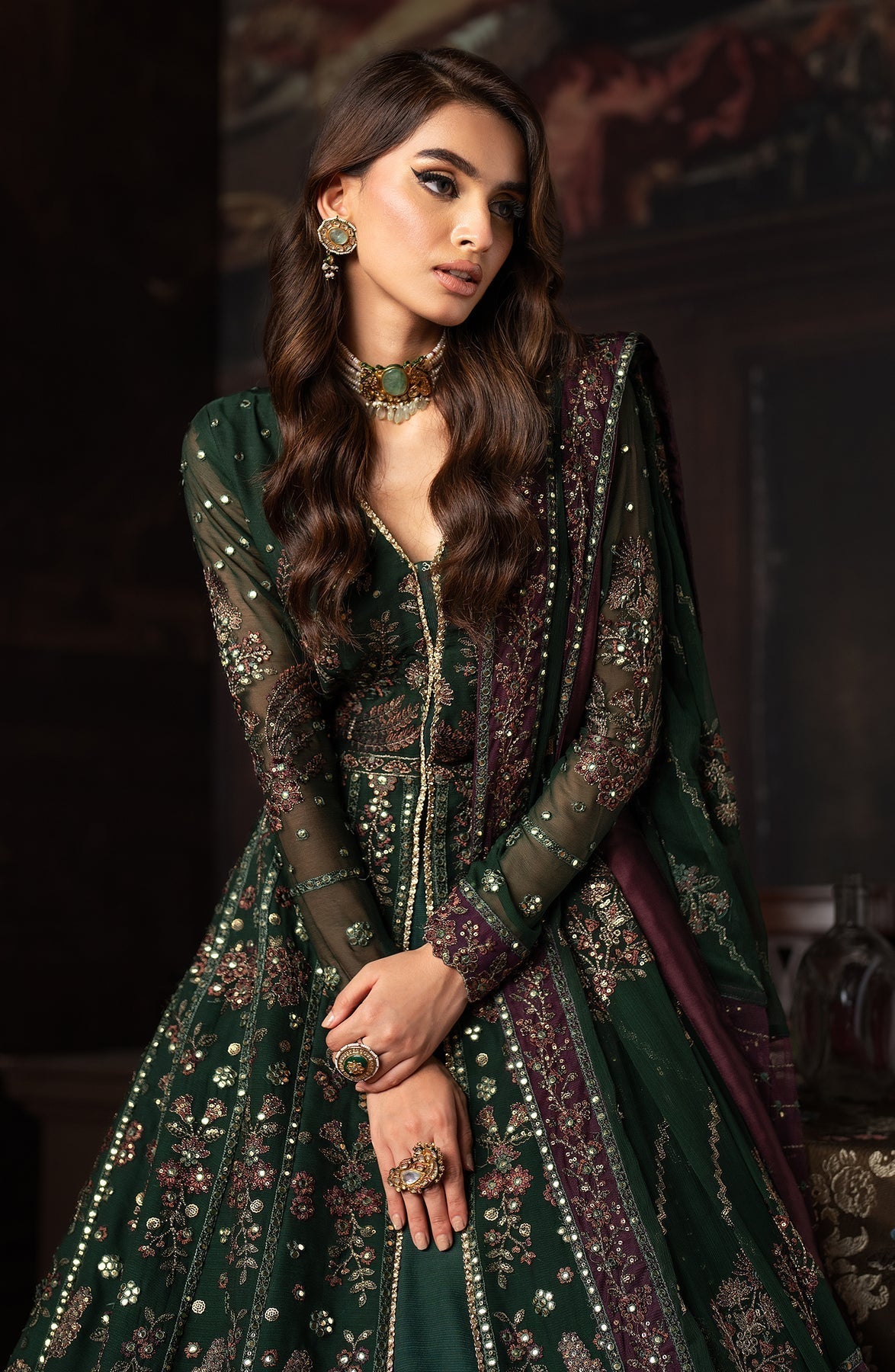 Zarif | Rouge Formals | ZRW 01 ELIZABETH - Wedding Dress - Maria Faisal