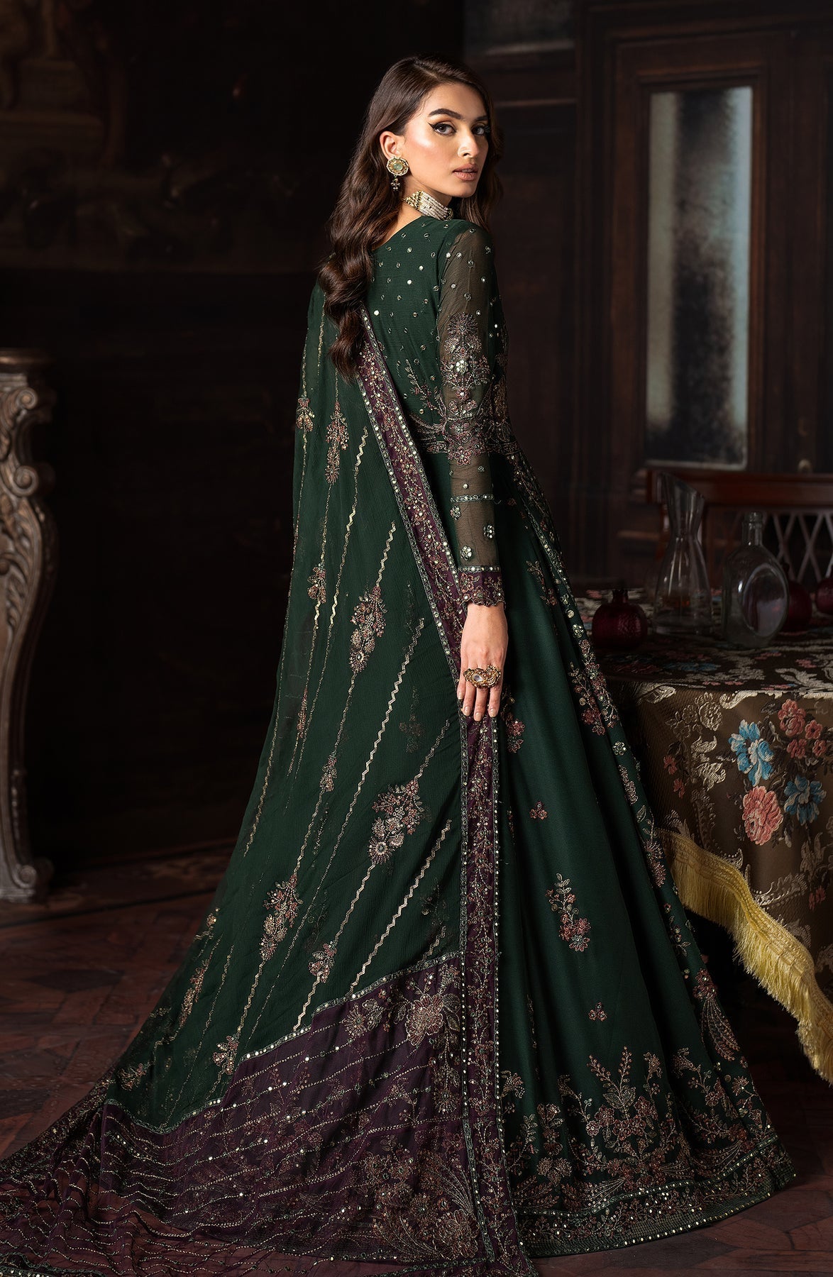 Zarif | Rouge Formals | ZRW 01 ELIZABETH - Wedding Dress - Maria Faisal
