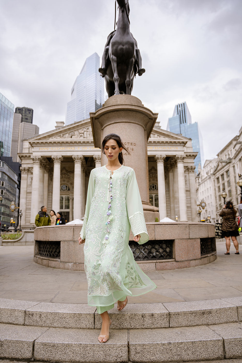 Sobia Nazir | Nimr 26 | Ayla - Luxury Dress - available at Maria Faisal in UK and USA.