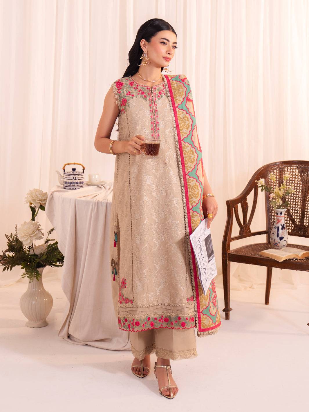 Faiza Faisal | Celine Eid 25 | NEHA by Maria Faisal - Registered Vendor of : Faiza Faisal - type : Ladies Clothes - 100% original wedding dresses