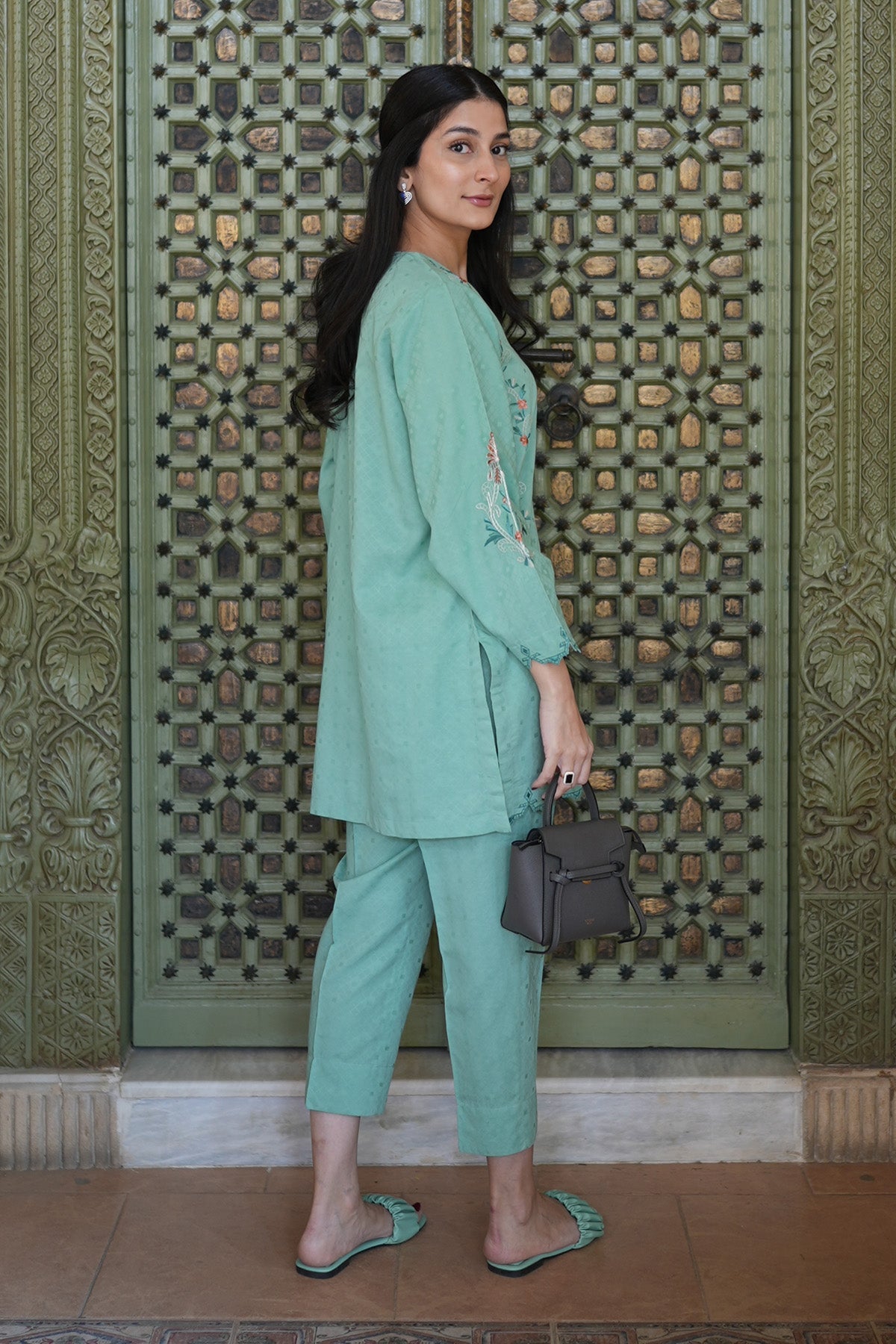 Sahar | Ready to Wear Basics | Teal Oasis - Ladies Clothes 