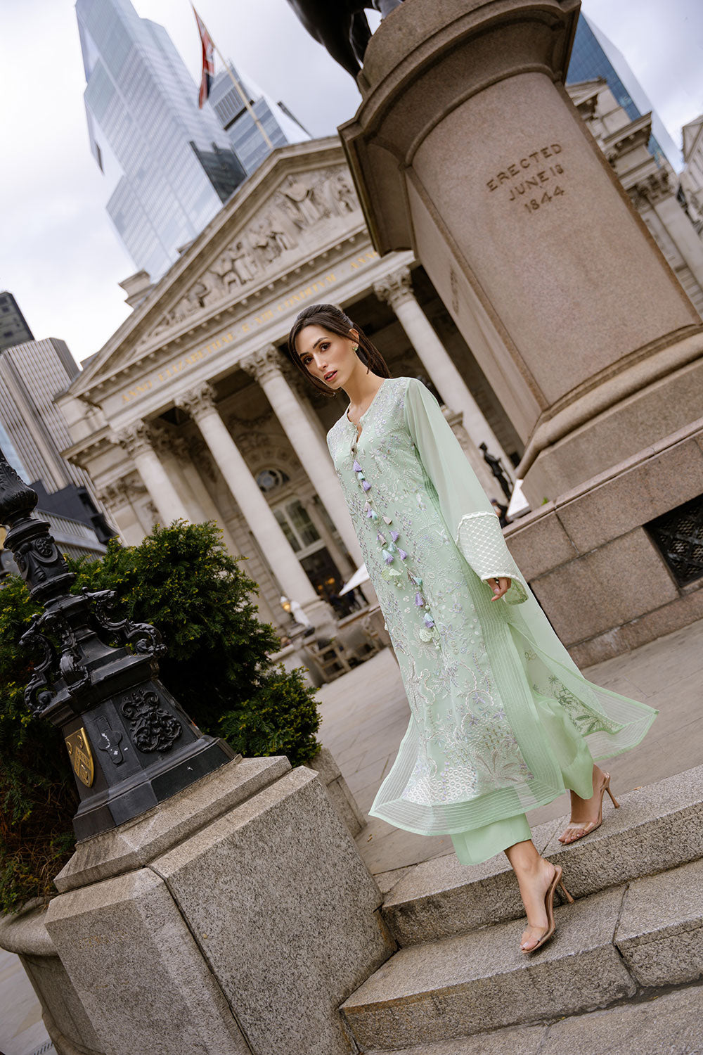 Sobia Nazir | Nimr 26 | Ayla - Luxury Dress - available at Maria Faisal in UK and USA.