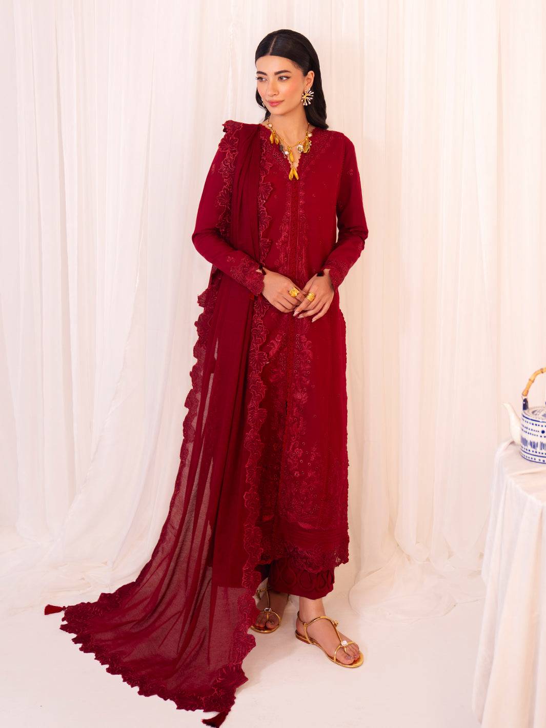Faiza Faisal | Celine Eid 25 | MAREN by Maria Faisal - Registered Vendor of : Faiza Faisal - type : Ladies Clothes - 100% original wedding dresses