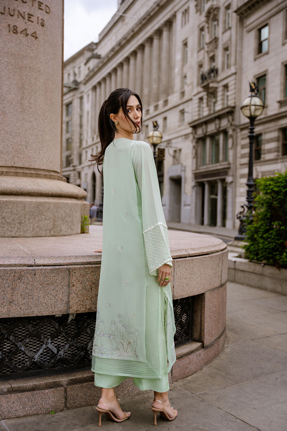 Sobia Nazir | Nimr 26 | Ayla - Luxury Dress - available at Maria Faisal in UK and USA.