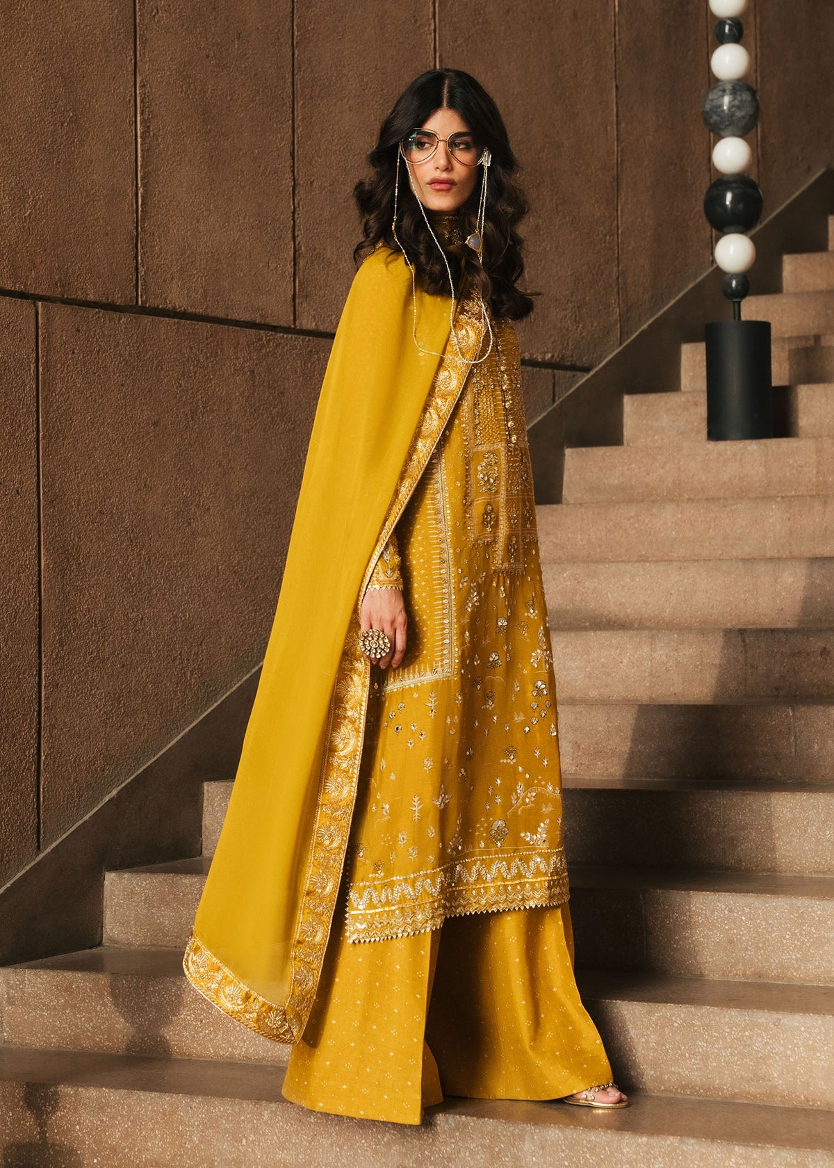 Crimson | Silk Eid Pret | Patakha - Amber