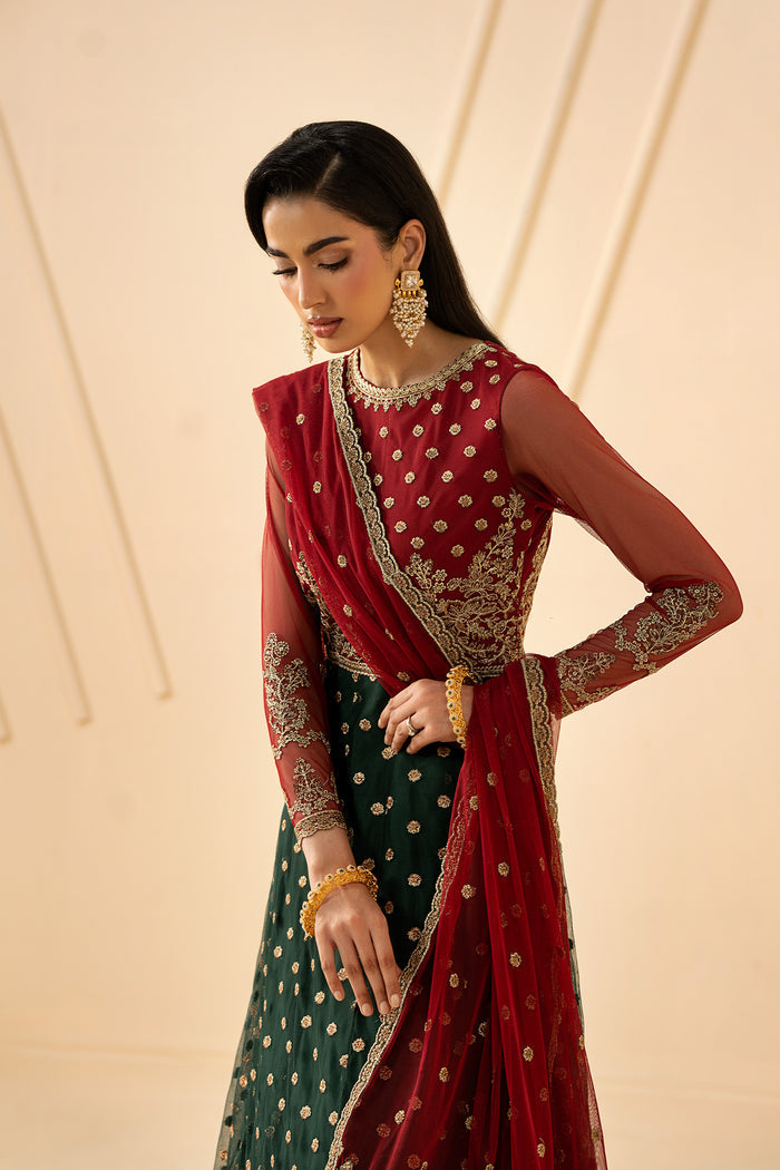 Zarif | Riwayat Formals | ELIKA - Formal Dress - available at Maria Faisal in UK and USA.