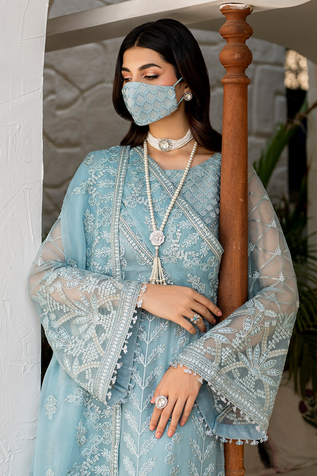 Flossie | Naqsh Formals | S-1405 (A) - Ladies Clothes - Maria Faisal
