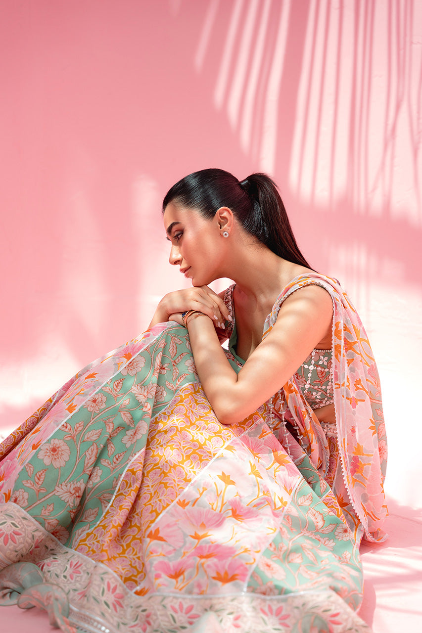 Sania Maskatiya | Summer Festive 26 | Kimi - Luxury Dress - available at Maria Faisal in UK and USA.