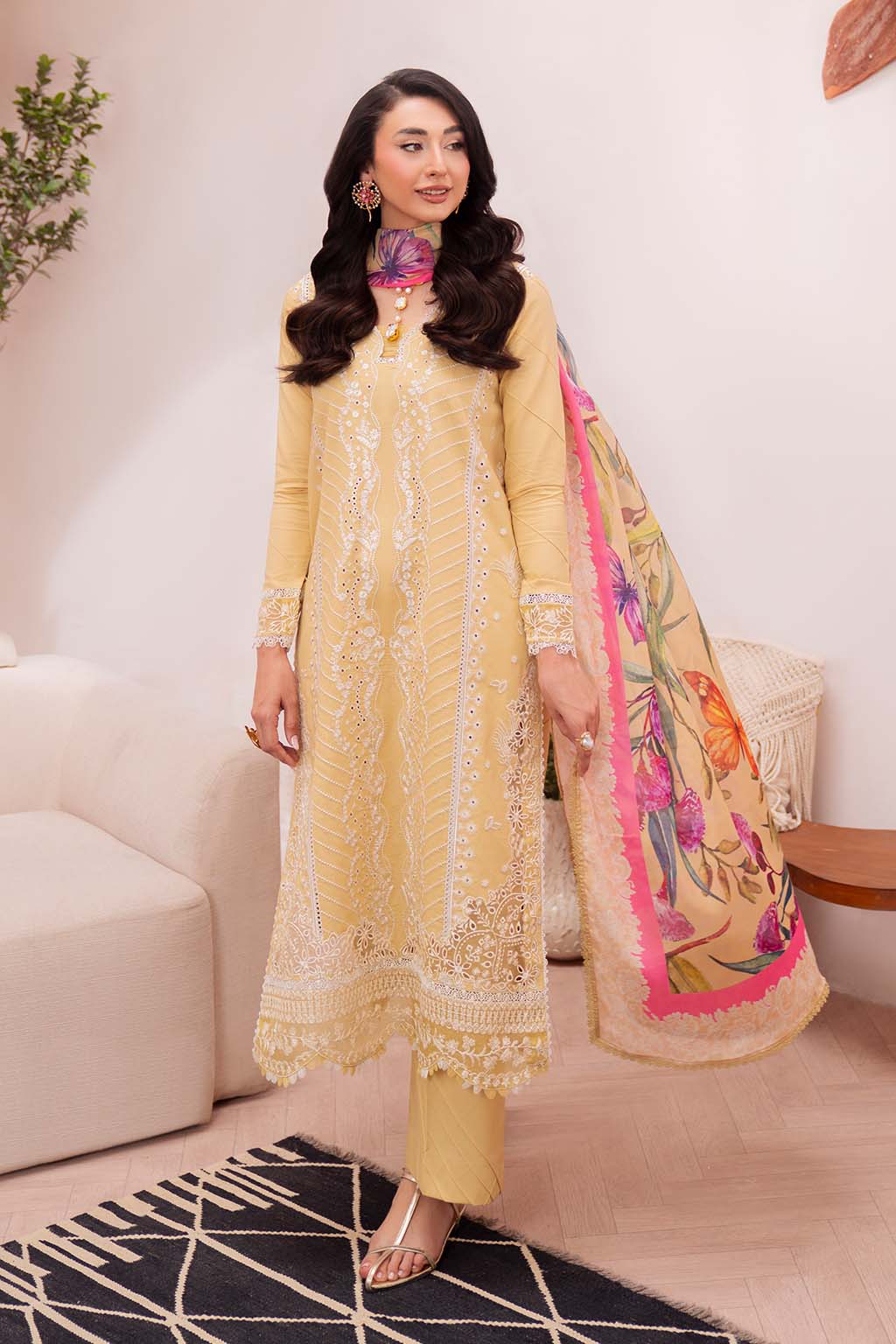 Neeshay | Symphony Luxury Lawn | DUNE by Maria Faisal - Registered Vendor of : Neeshay - type : Ladies Clothes - 100% original wedding dresses
