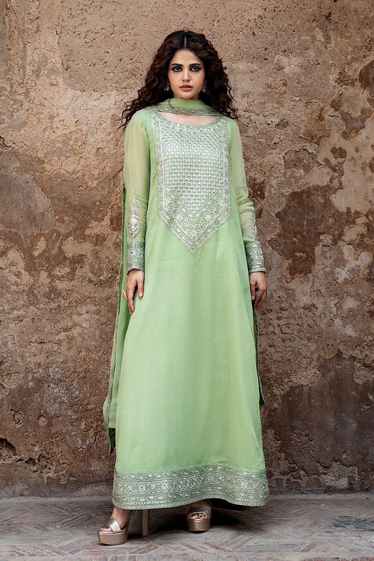 Charizma | Festive Pret | 3-PC Embroidered CMA-6-435 - Formal Dress - available at Maria Faisal in UK and USA.