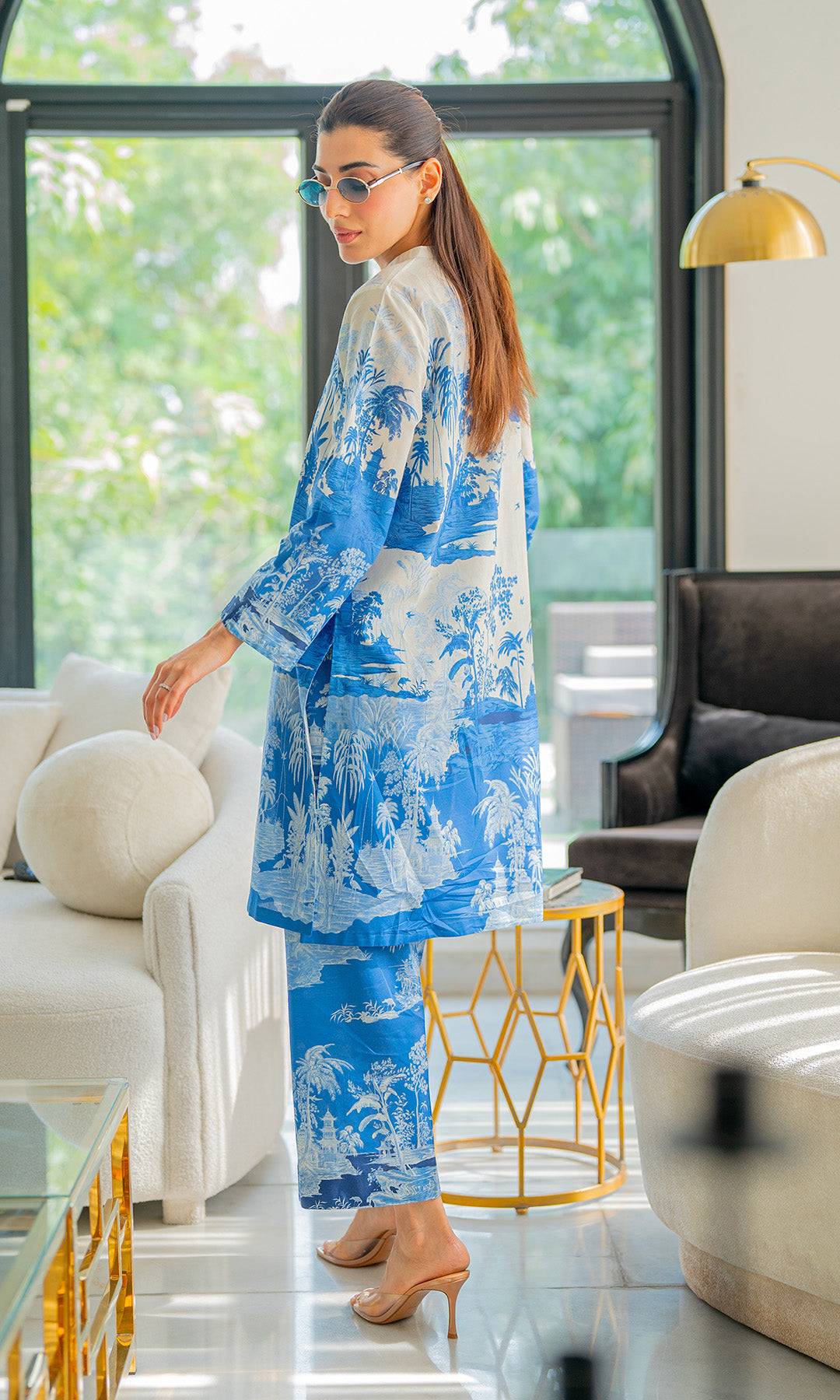 Sahar | Selene Vol 2 | Vignettes in Blue by Maria Faisal - Registered Vendor of : Sahar - type : Ladies Clothes - 100% original wedding dresses