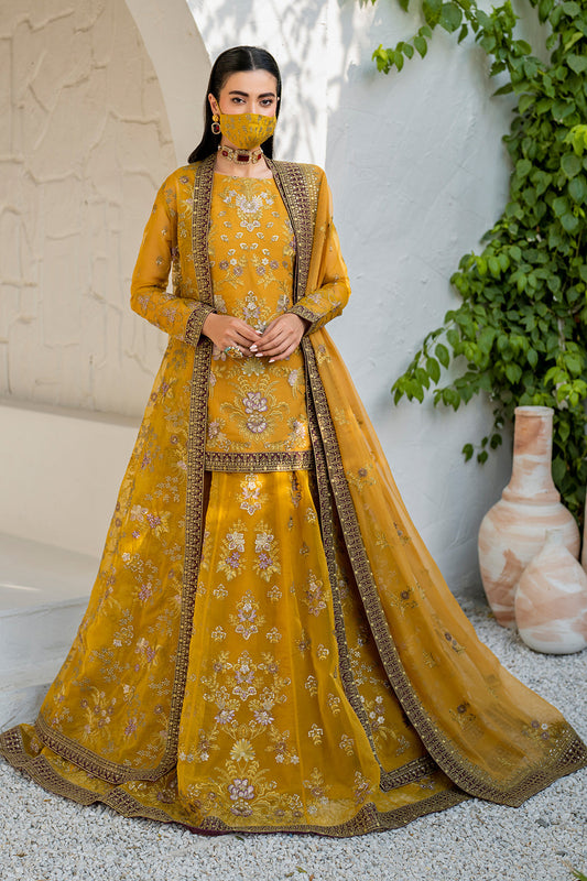 Flossie | Naqsh Formals | S-1404 (B) - Ladies Clothes - Maria Faisal
