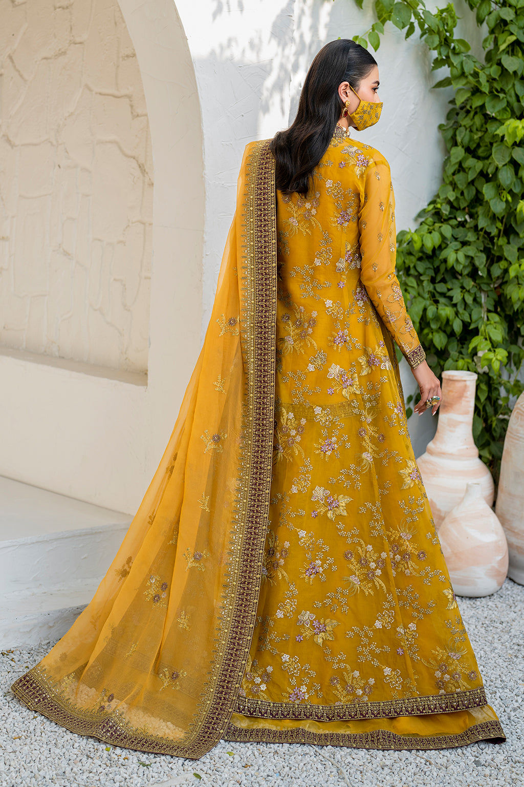 Flossie | Naqsh Formals | S-1404 (B) - Ladies Clothes - Maria Faisal