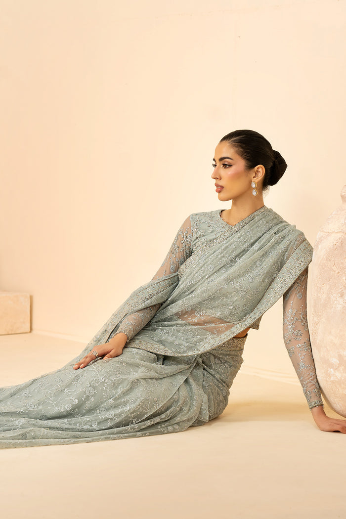 Zarif | Riwayat Formals | MINTARA - Formal Dress - available at Maria Faisal in UK and USA.